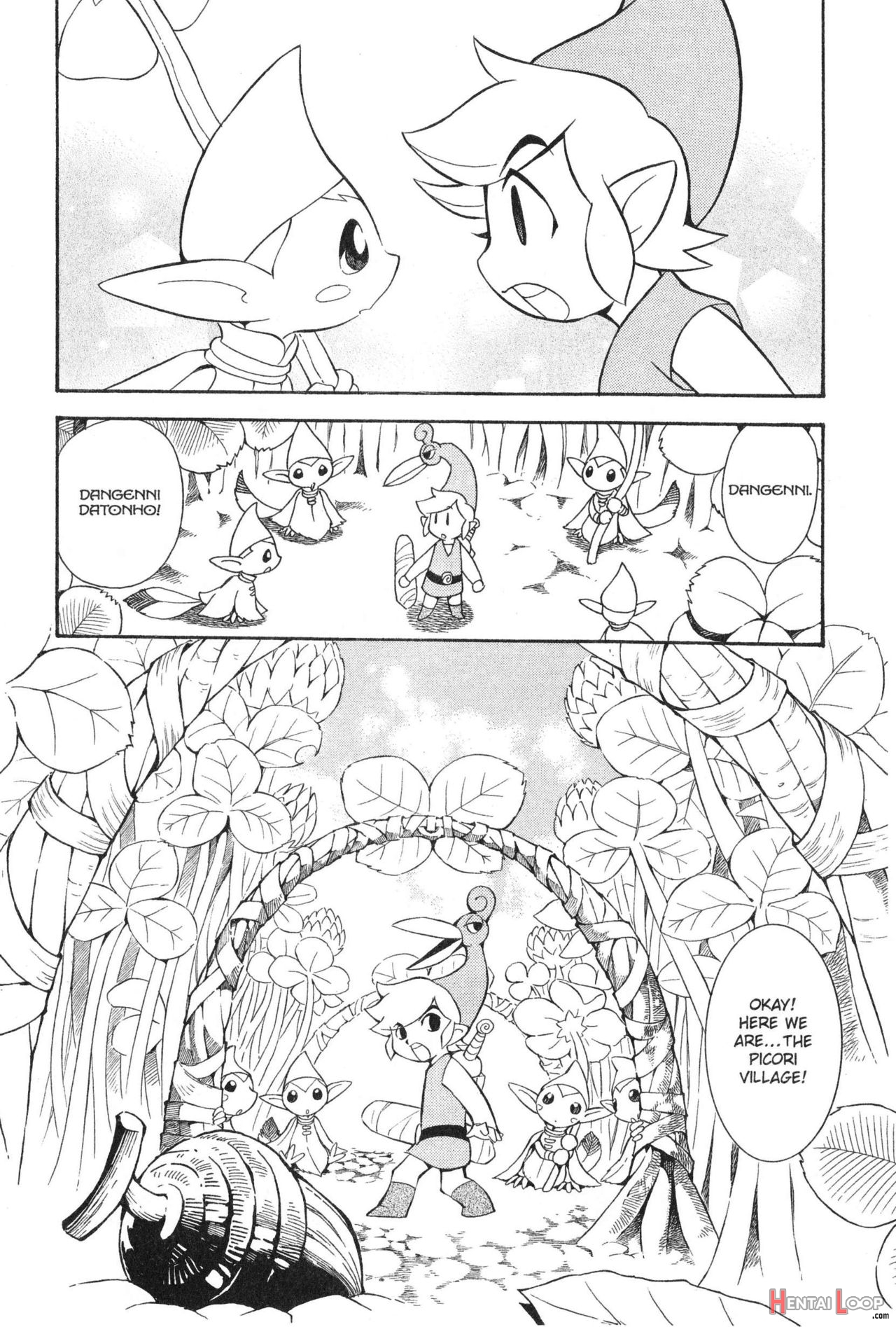 The Legend Of Zelda - Minish Cap Manga page 46