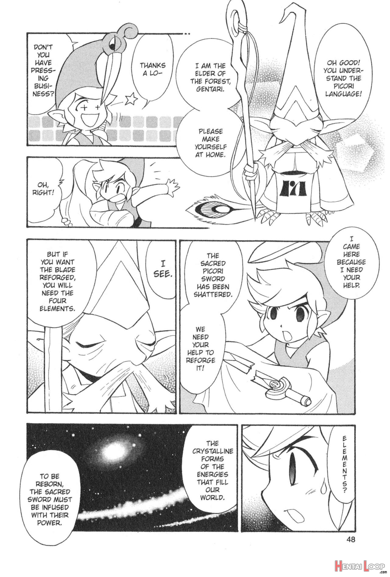 The Legend Of Zelda - Minish Cap Manga page 50