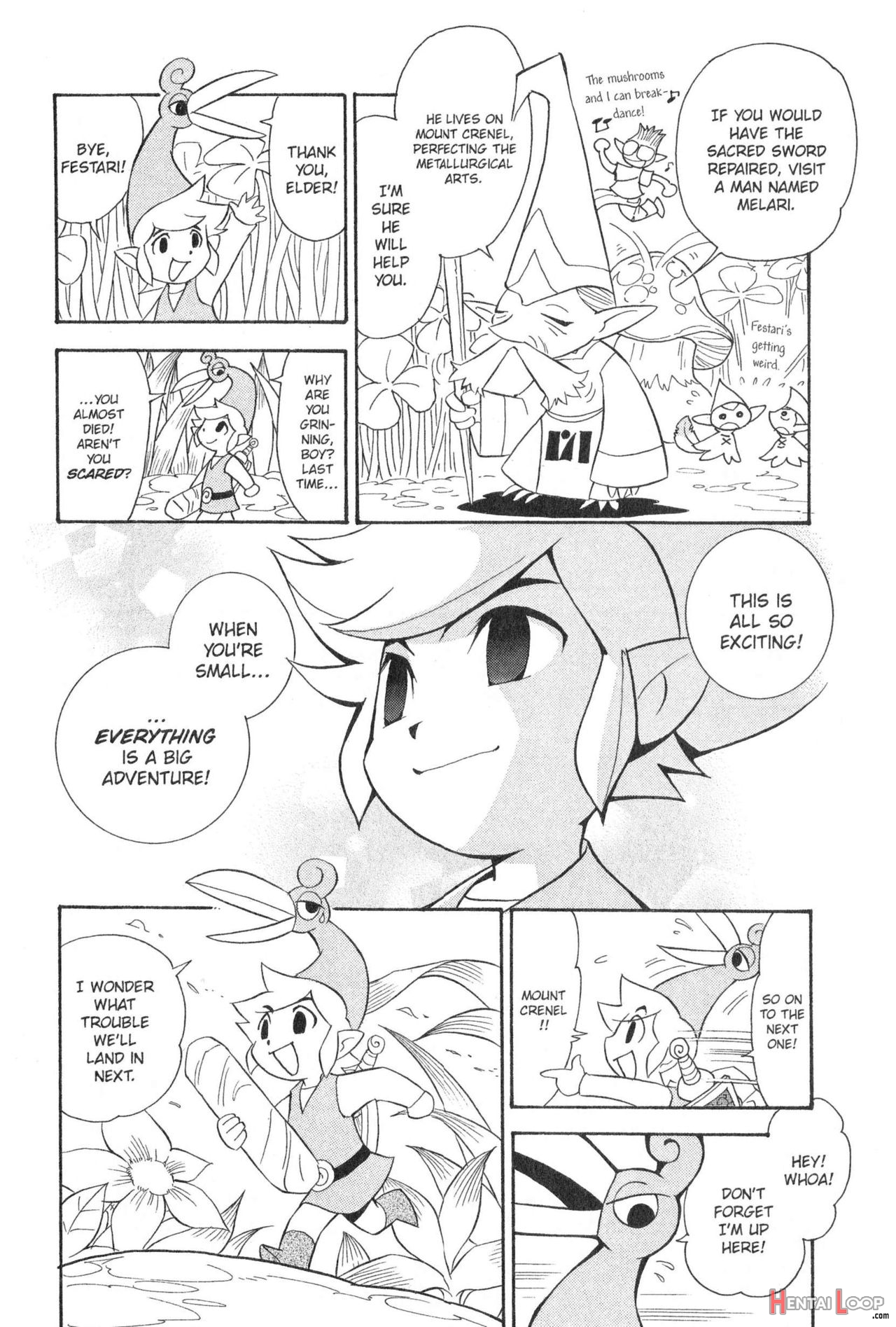 The Legend Of Zelda - Minish Cap Manga page 61