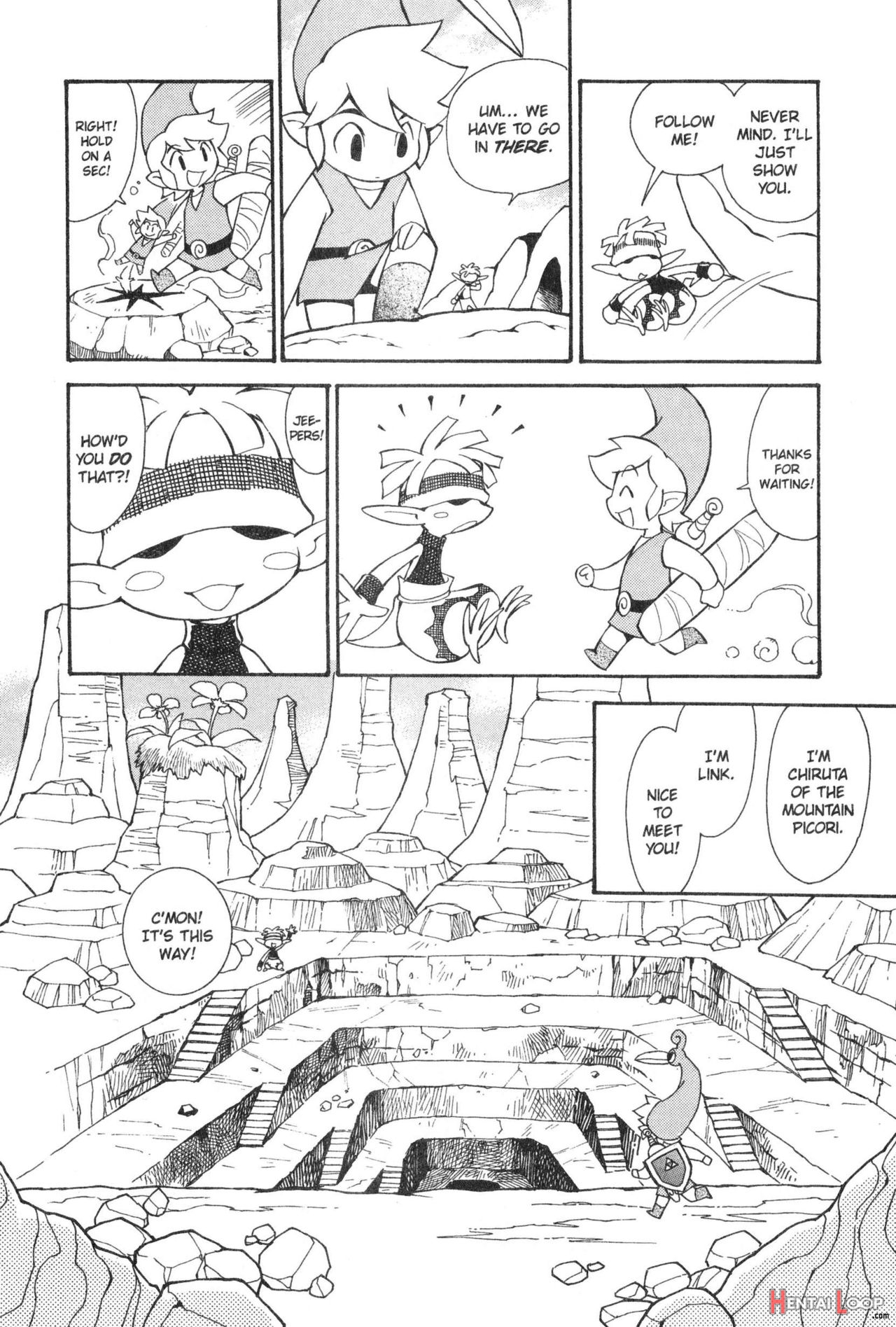 The Legend Of Zelda - Minish Cap Manga page 67