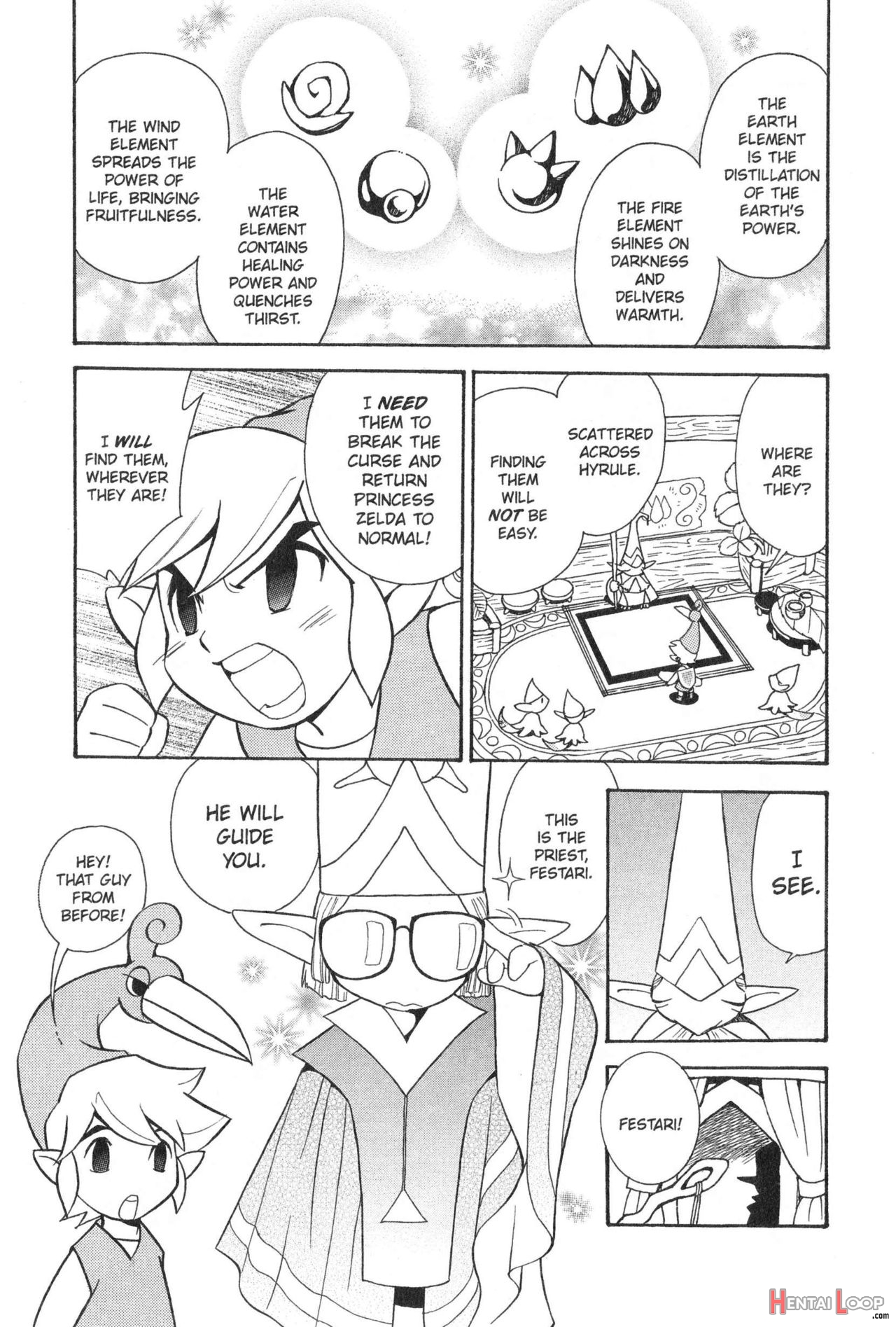 The Legend Of Zelda - Minish Cap Manga page 68