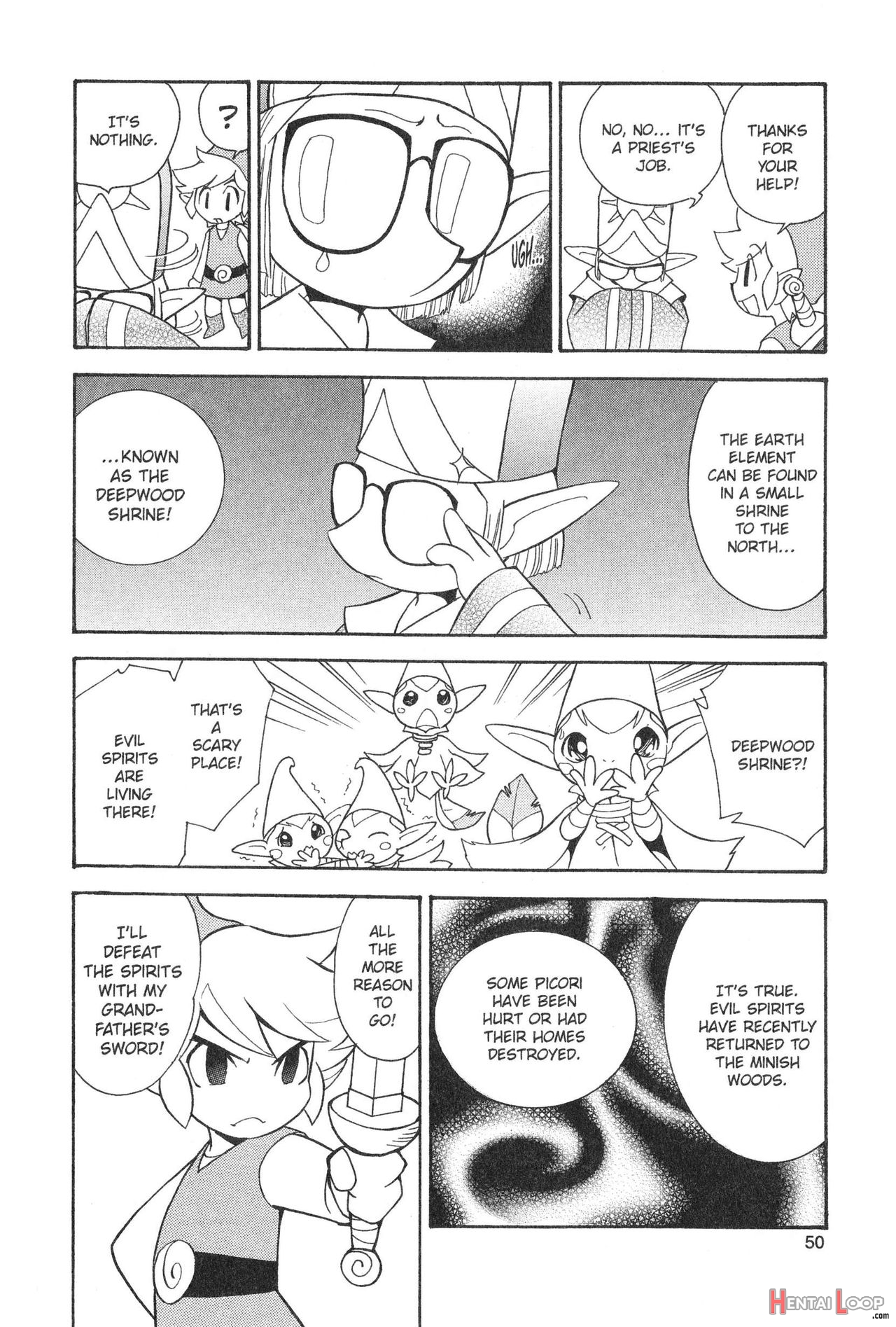 The Legend Of Zelda - Minish Cap Manga page 69