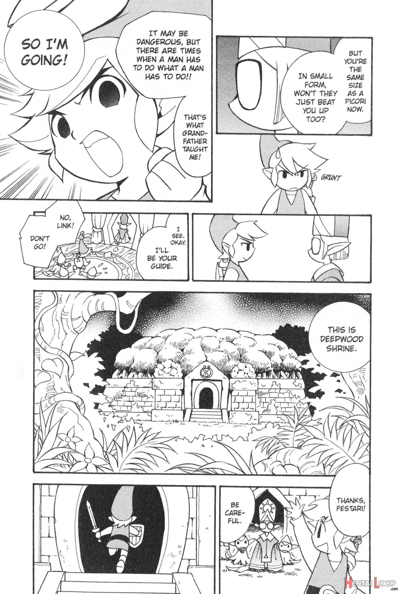 The Legend Of Zelda - Minish Cap Manga page 70