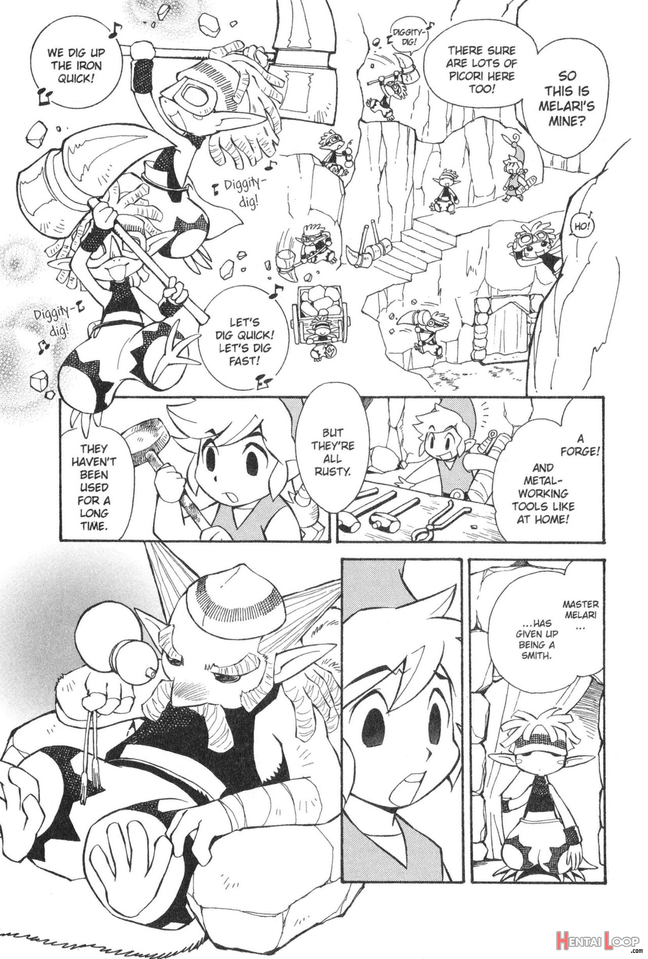 The Legend Of Zelda - Minish Cap Manga page 71