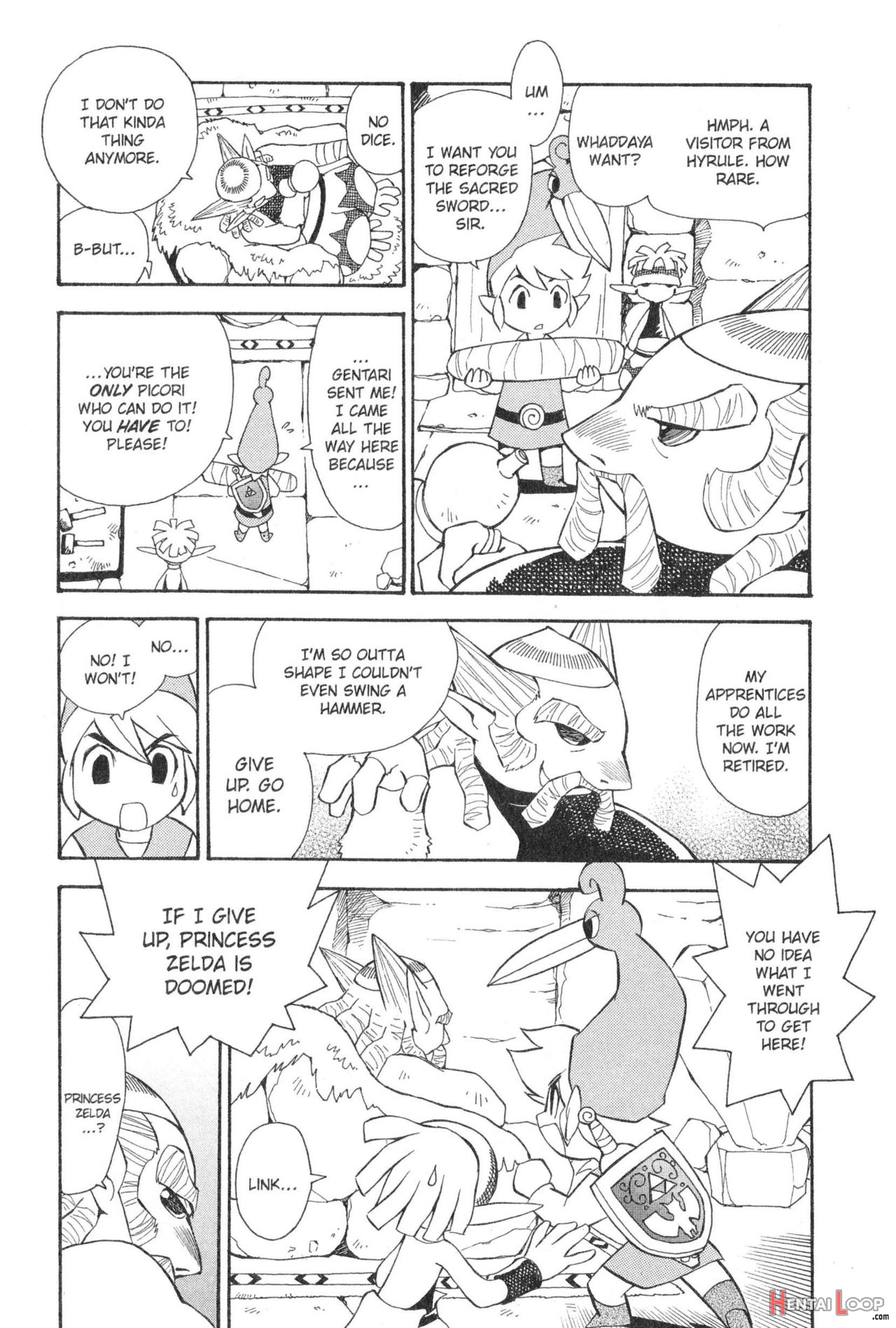 The Legend Of Zelda - Minish Cap Manga page 72