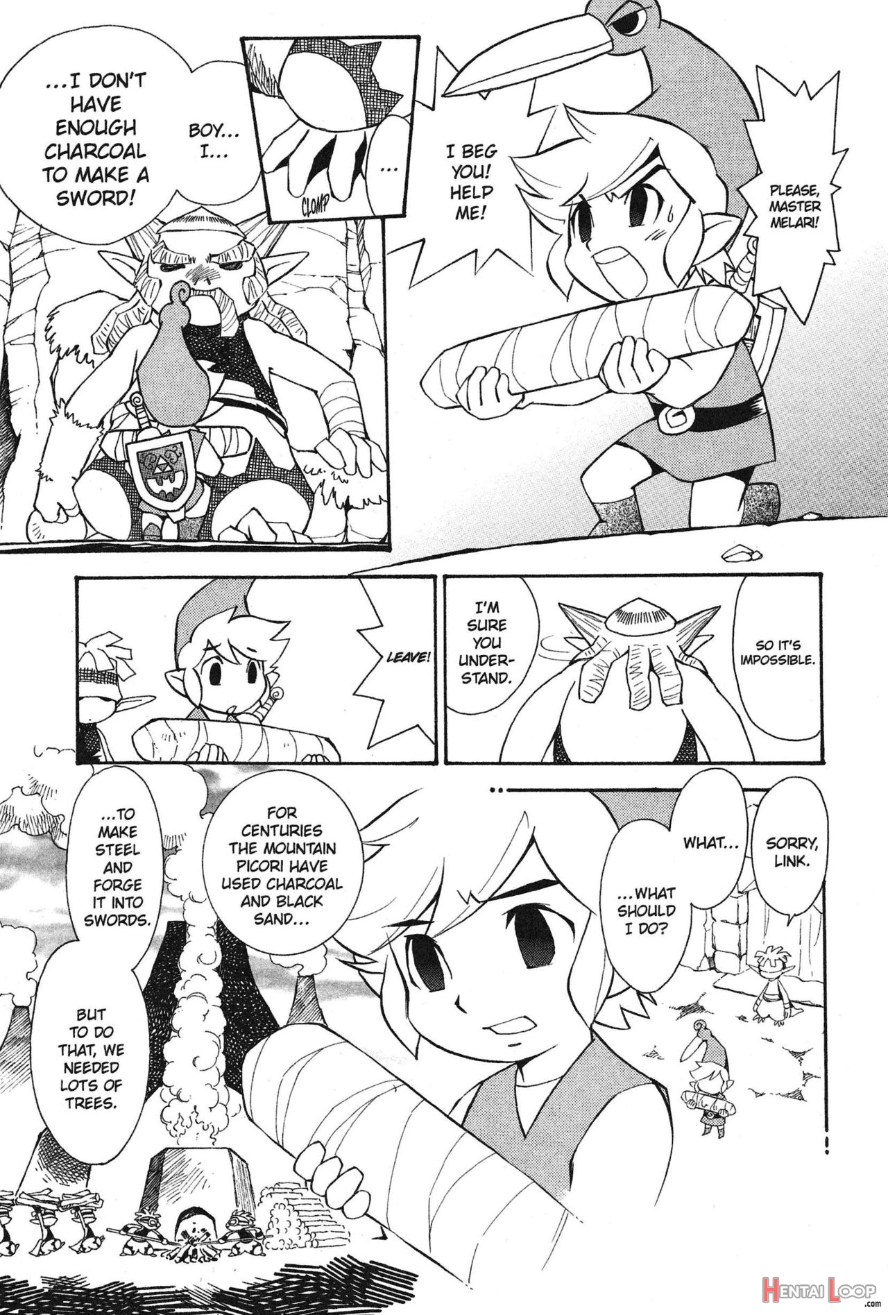 The Legend Of Zelda - Minish Cap Manga page 73