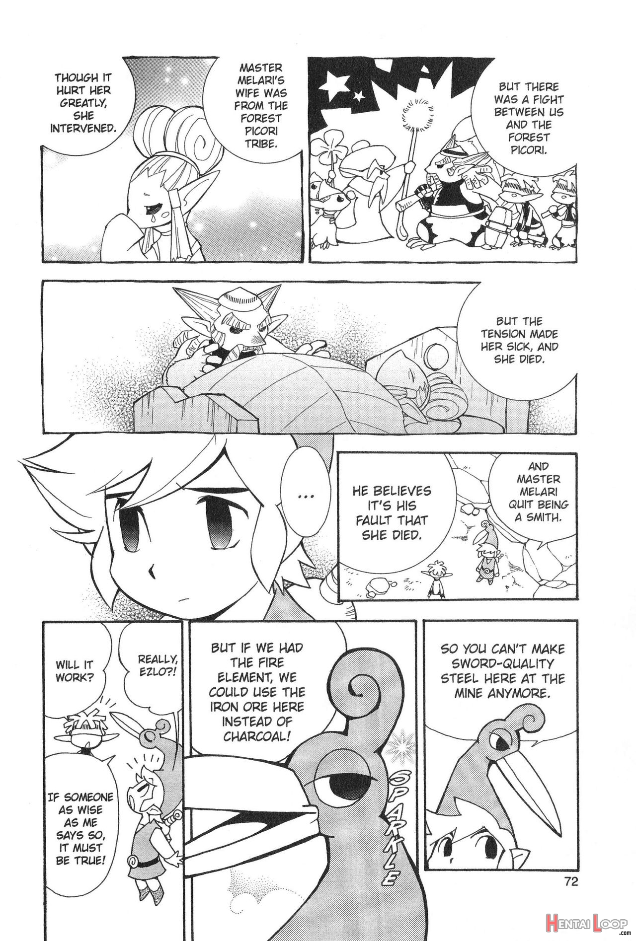 The Legend Of Zelda - Minish Cap Manga page 74