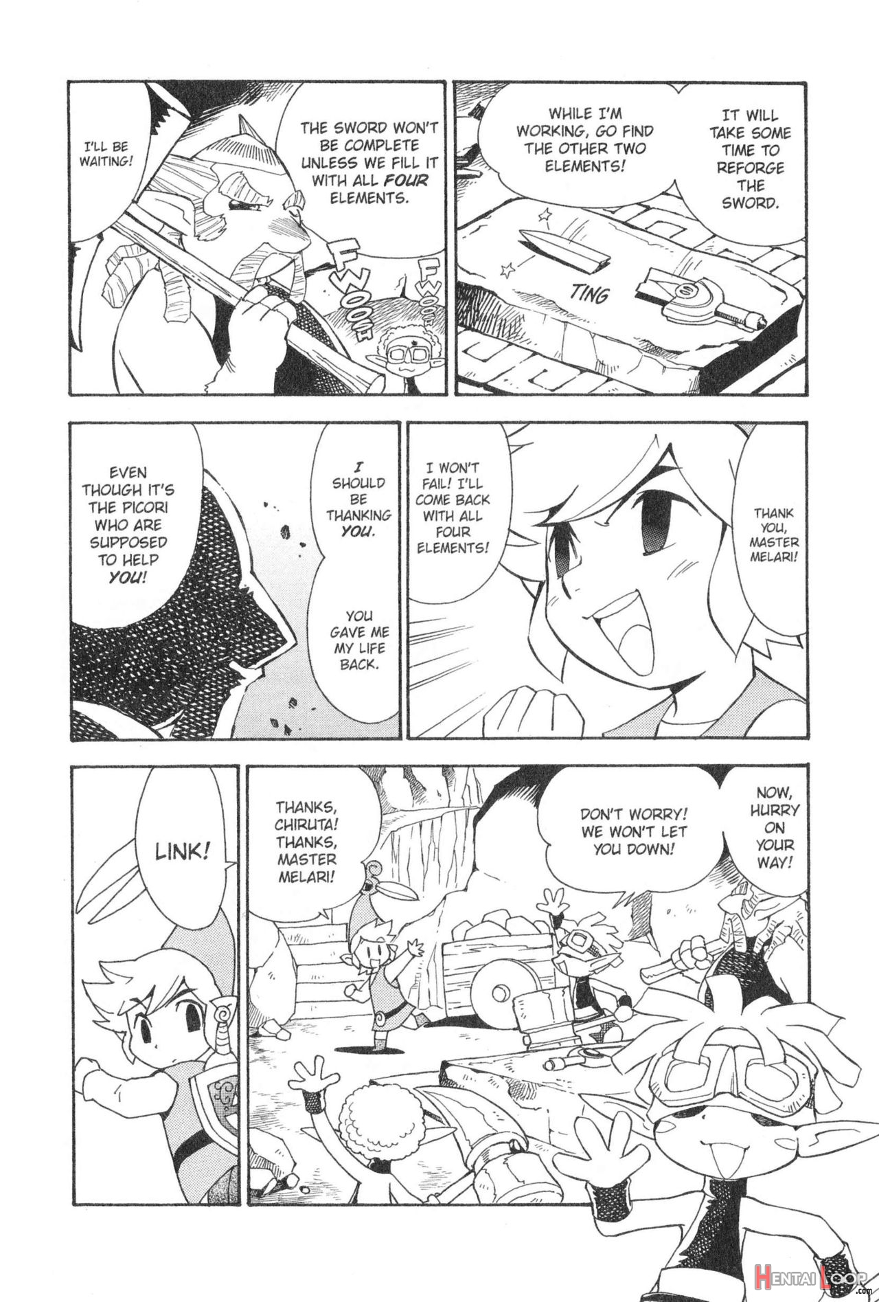 The Legend Of Zelda - Minish Cap Manga page 88