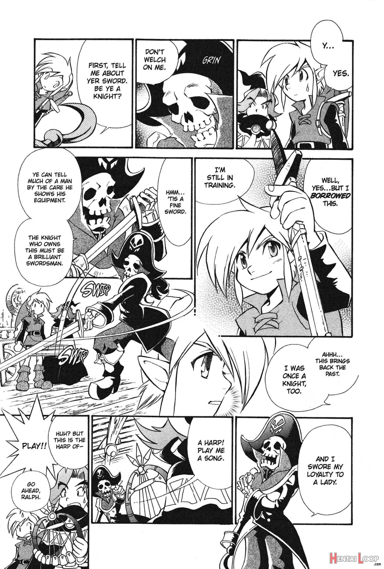 The Legend Of Zelda - Oracle Of Ages Manga page 104