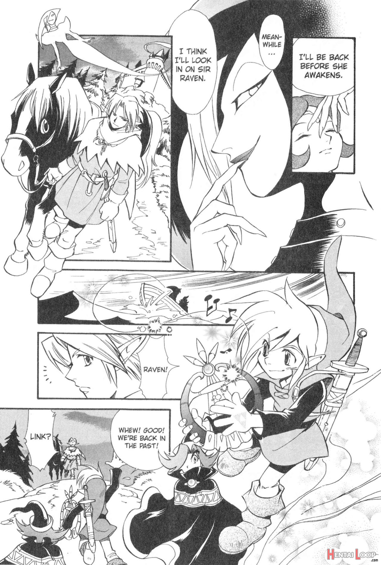 The Legend Of Zelda - Oracle Of Ages Manga page 115