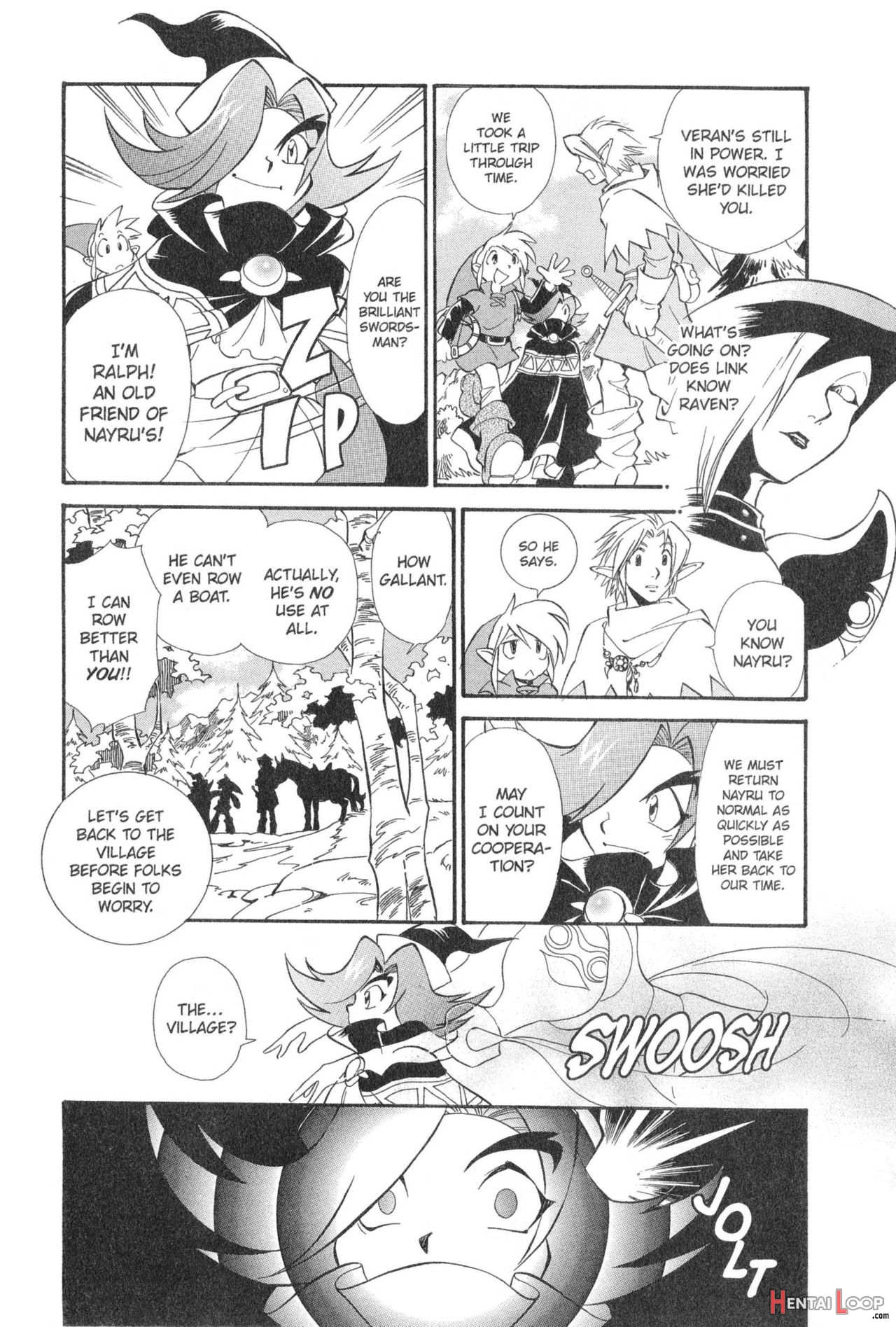 The Legend Of Zelda - Oracle Of Ages Manga page 116