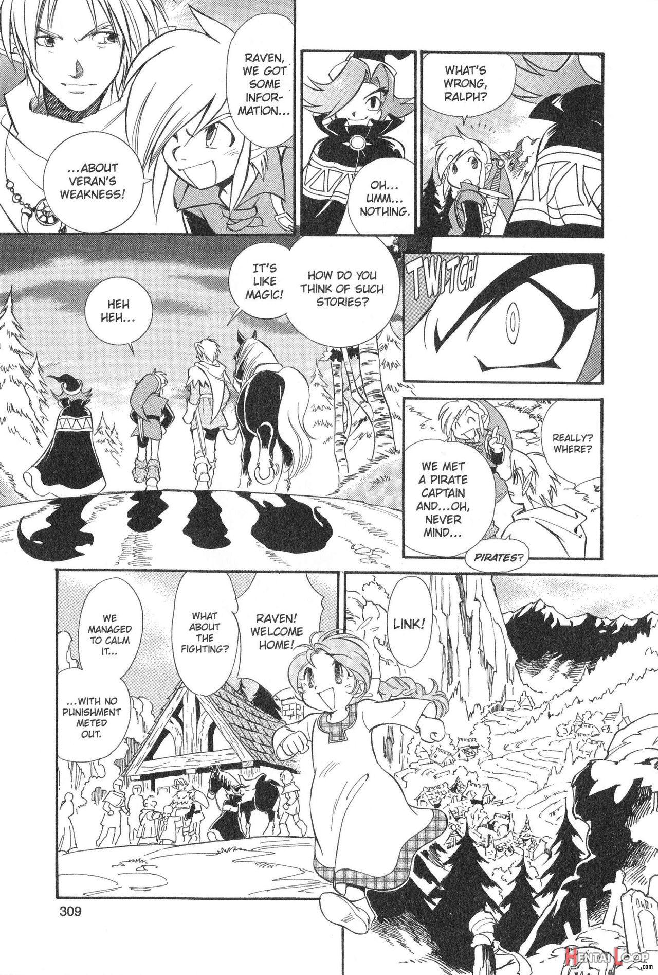 The Legend Of Zelda - Oracle Of Ages Manga page 117