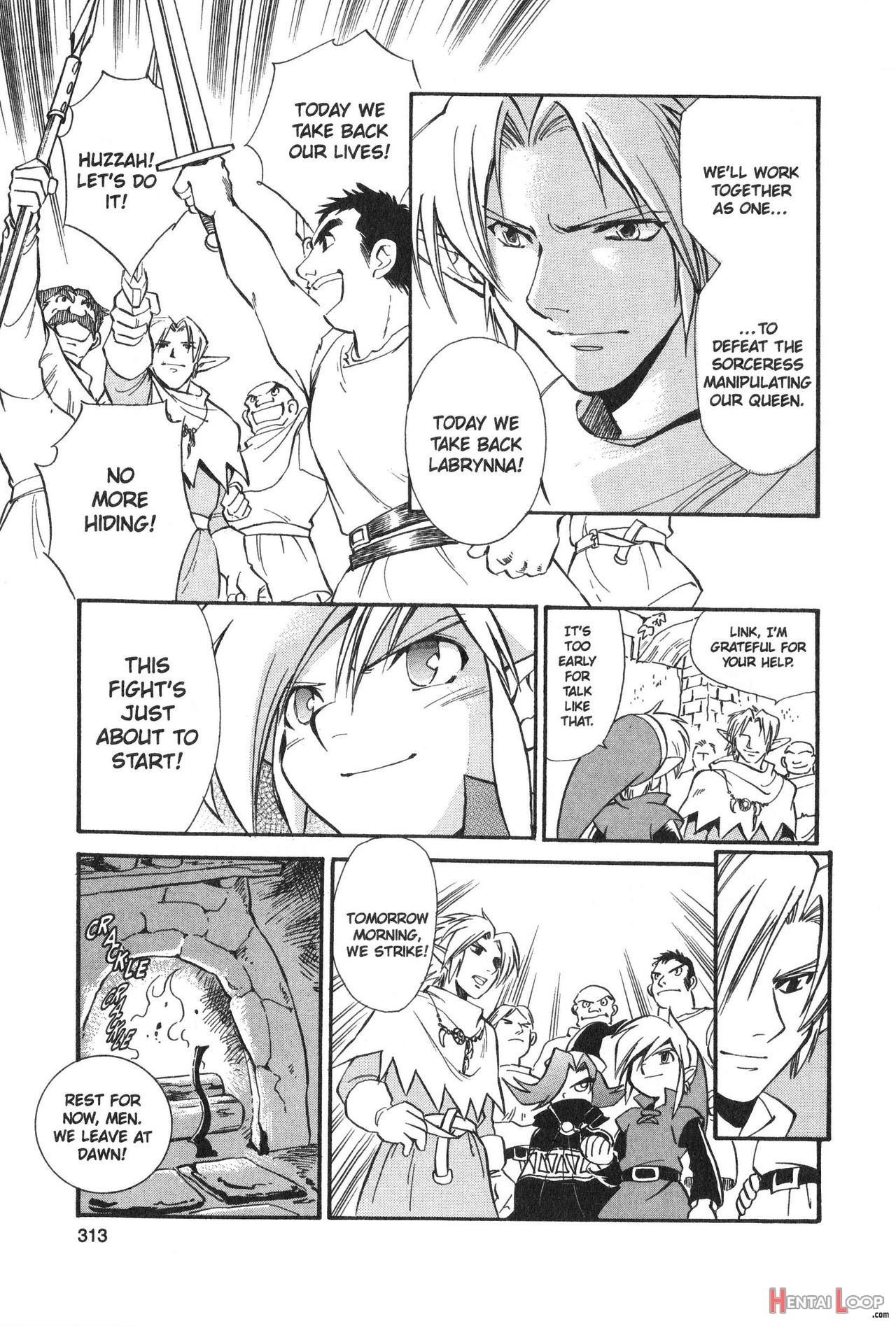 The Legend Of Zelda - Oracle Of Ages Manga page 121