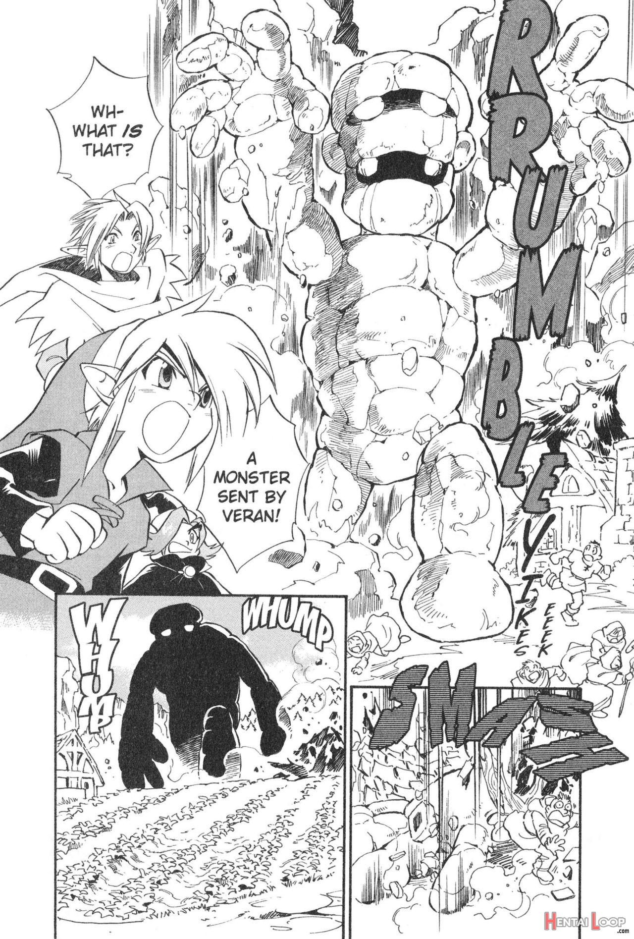 The Legend Of Zelda - Oracle Of Ages Manga page 124