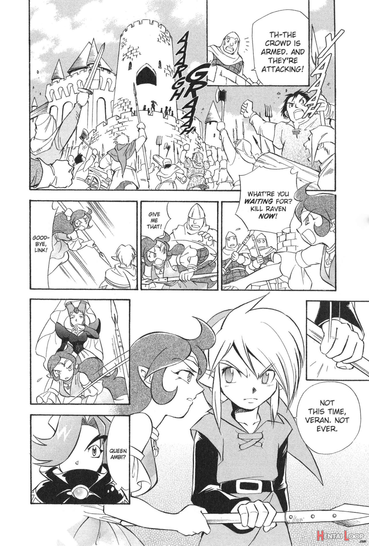 The Legend Of Zelda - Oracle Of Ages Manga page 140