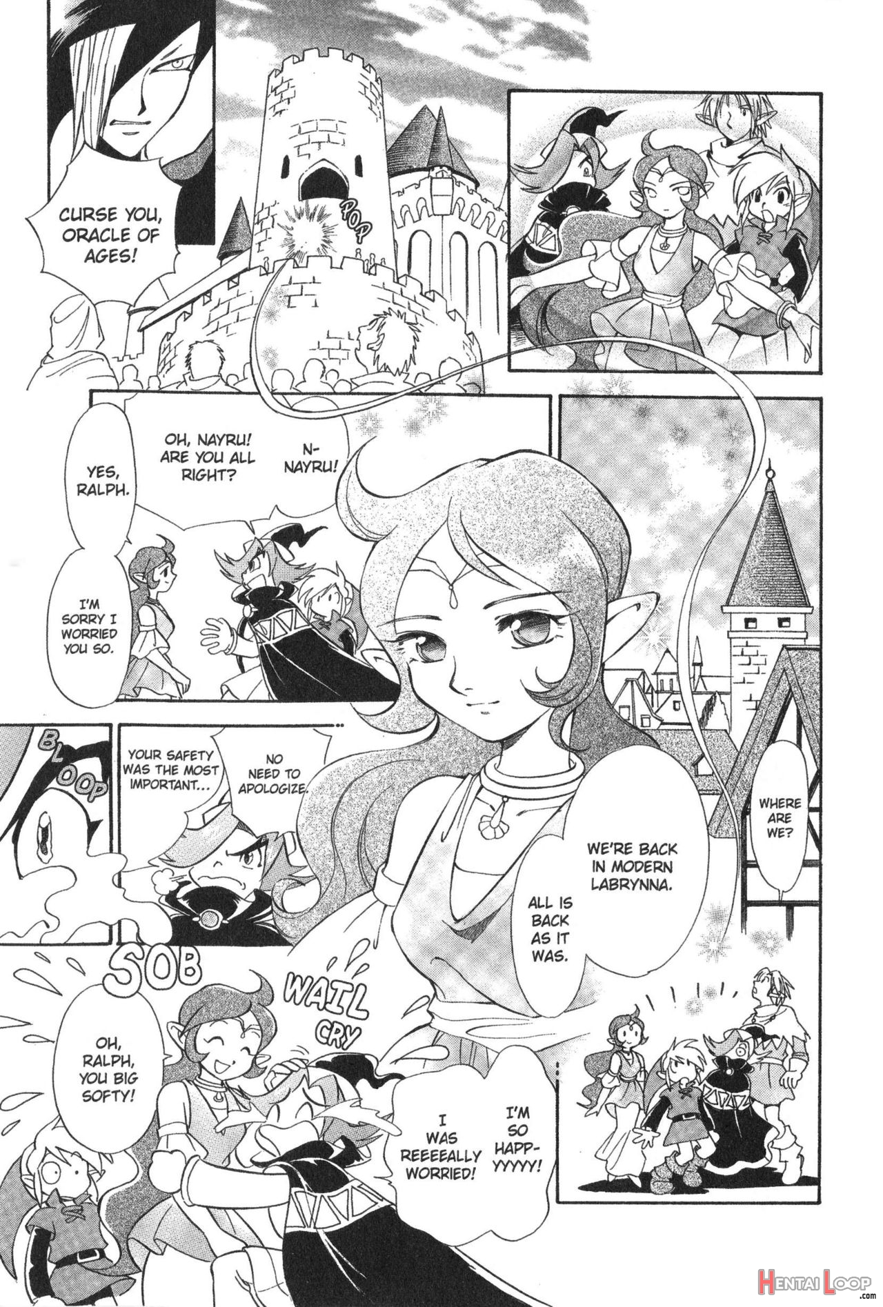 The Legend Of Zelda - Oracle Of Ages Manga page 146