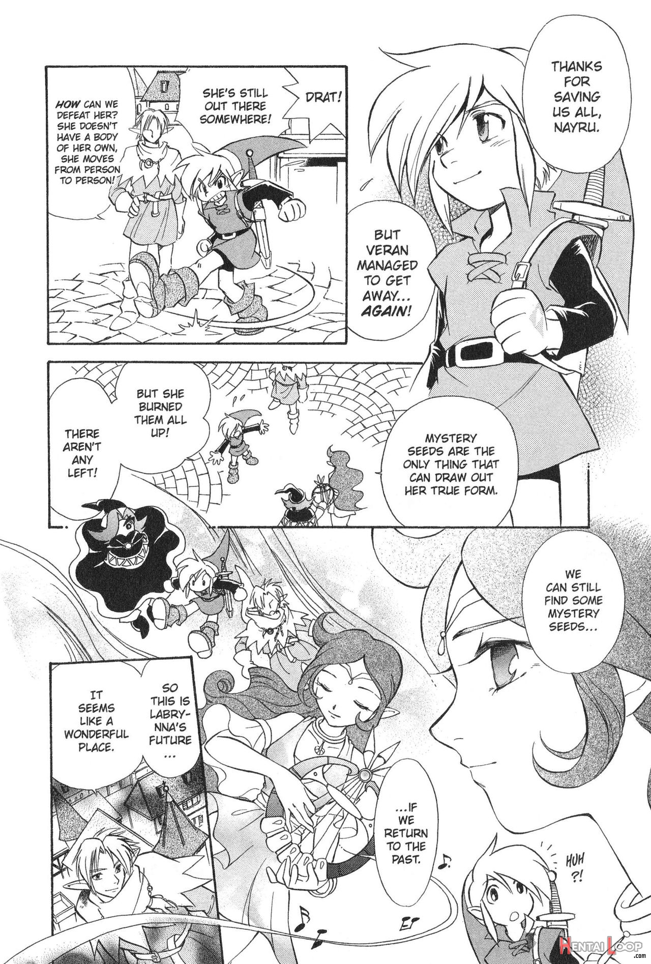 The Legend Of Zelda - Oracle Of Ages Manga page 147