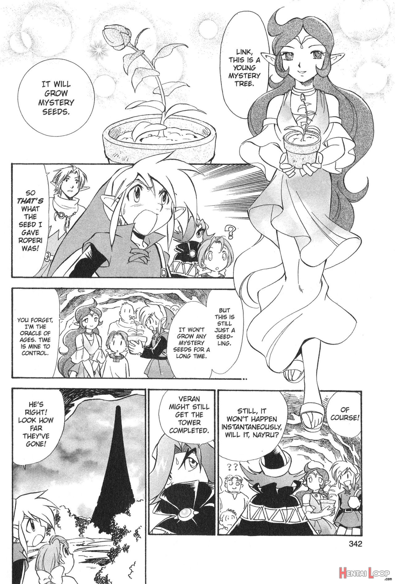 The Legend Of Zelda - Oracle Of Ages Manga page 149