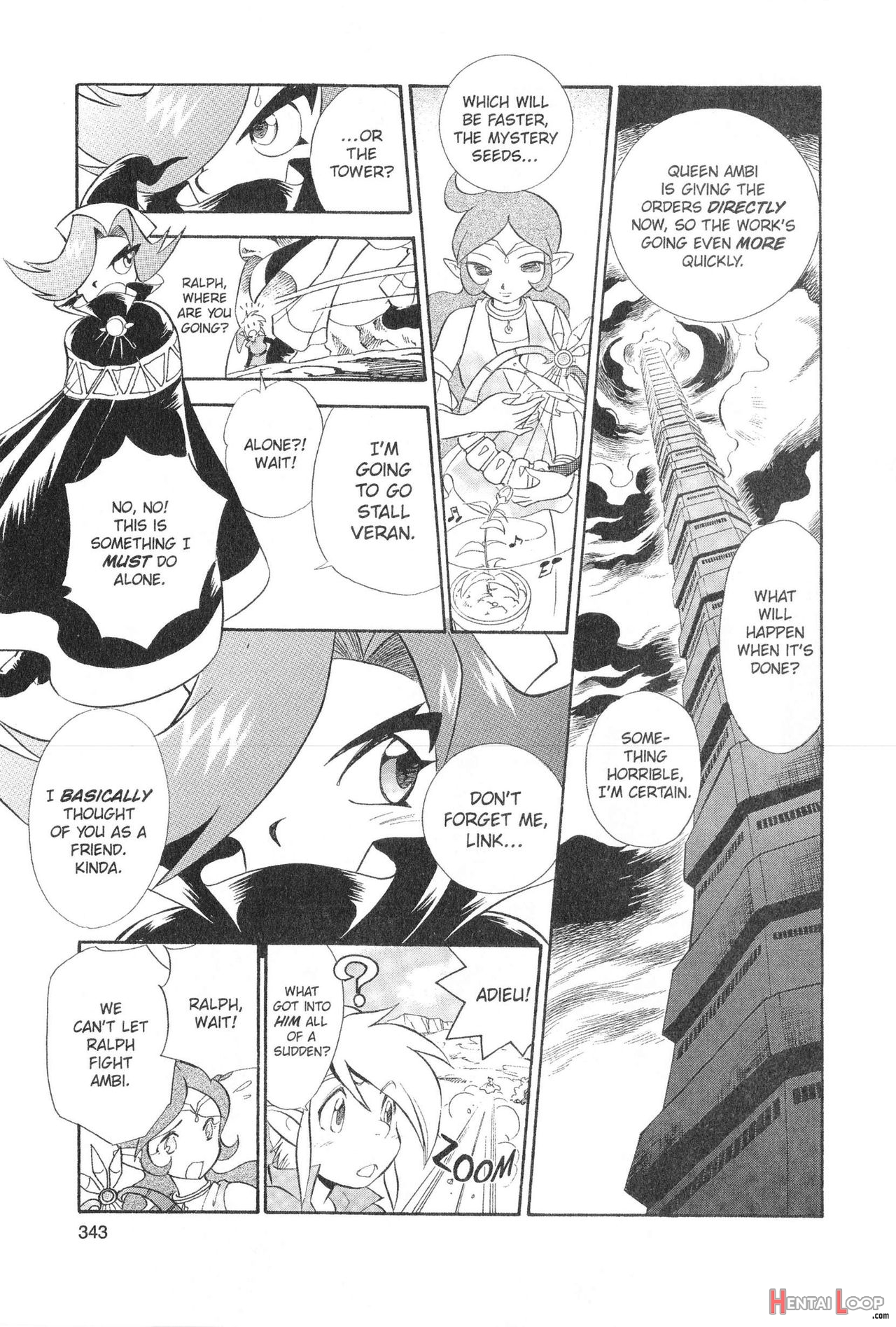 The Legend Of Zelda - Oracle Of Ages Manga page 150