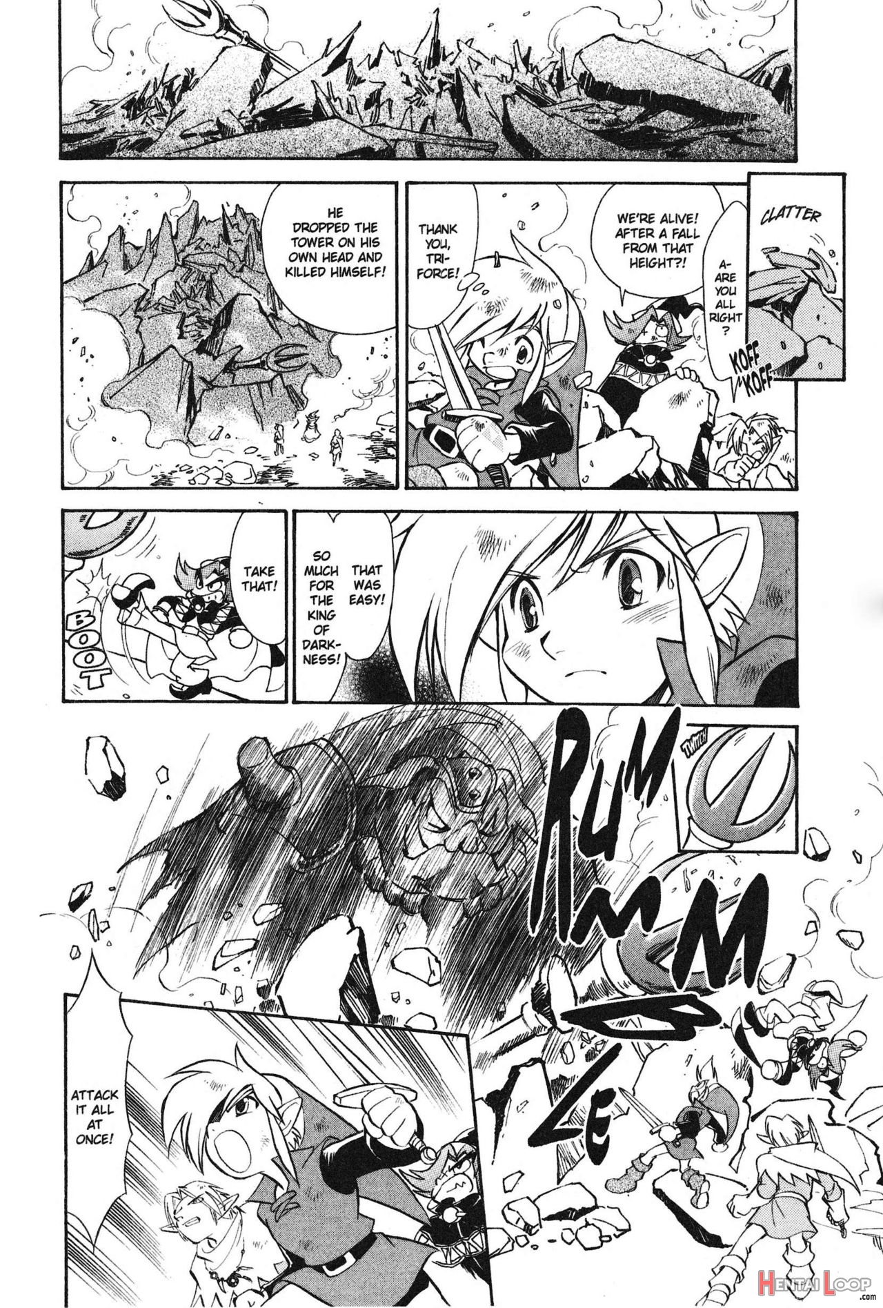 The Legend Of Zelda - Oracle Of Ages Manga page 176