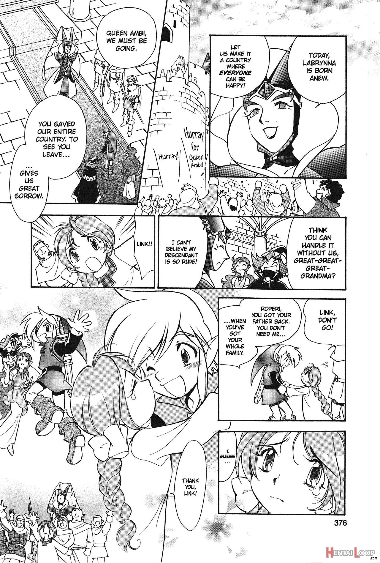 The Legend Of Zelda - Oracle Of Ages Manga page 182