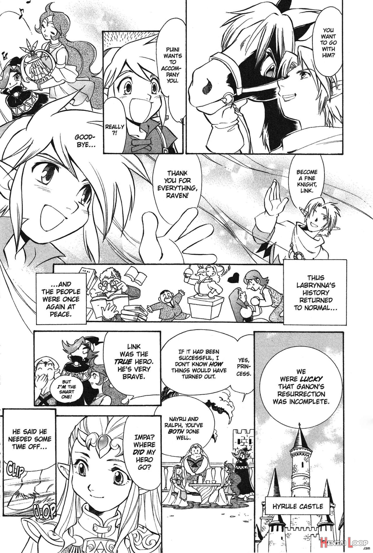 The Legend Of Zelda - Oracle Of Ages Manga page 184