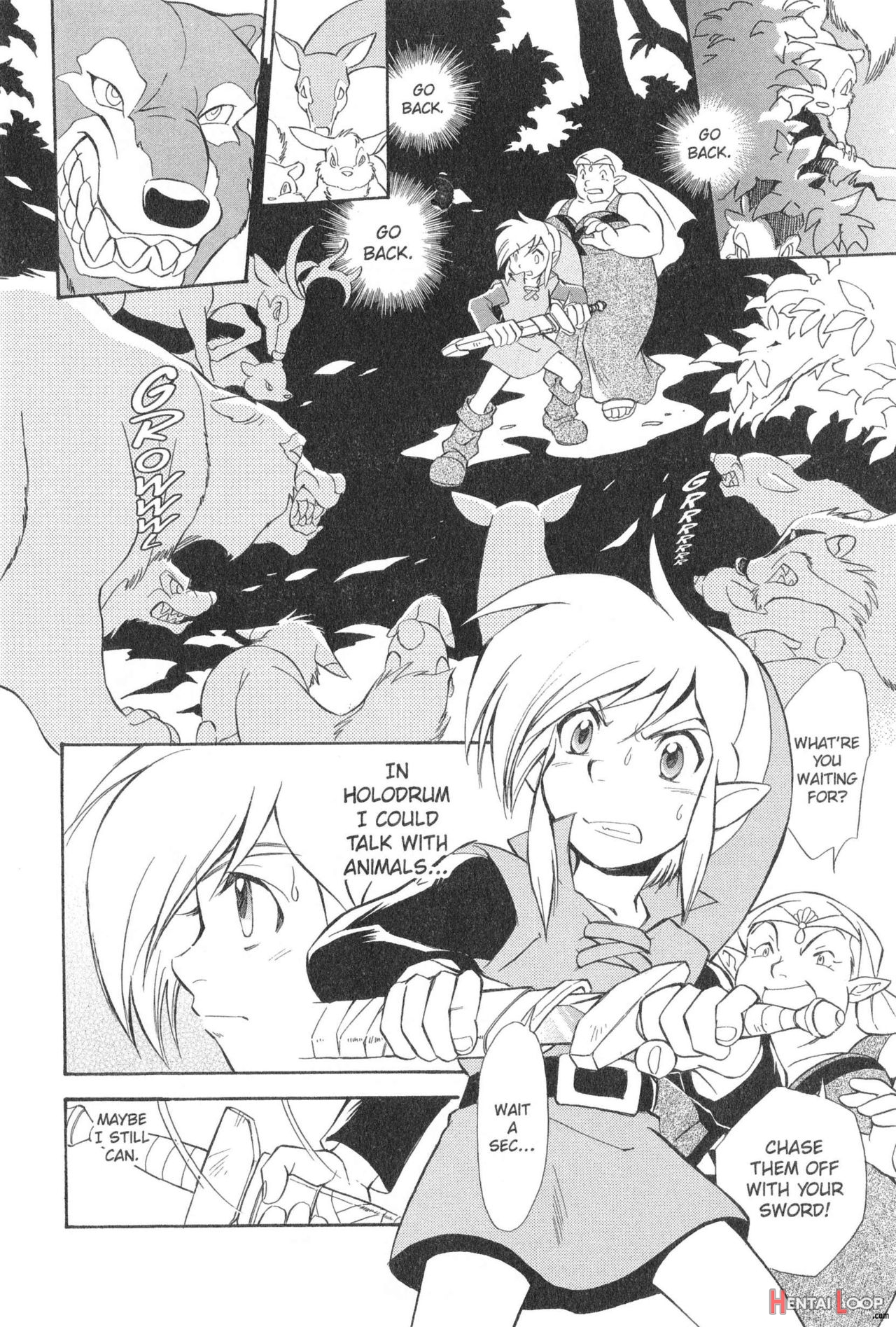 The Legend Of Zelda - Oracle Of Ages Manga page 19