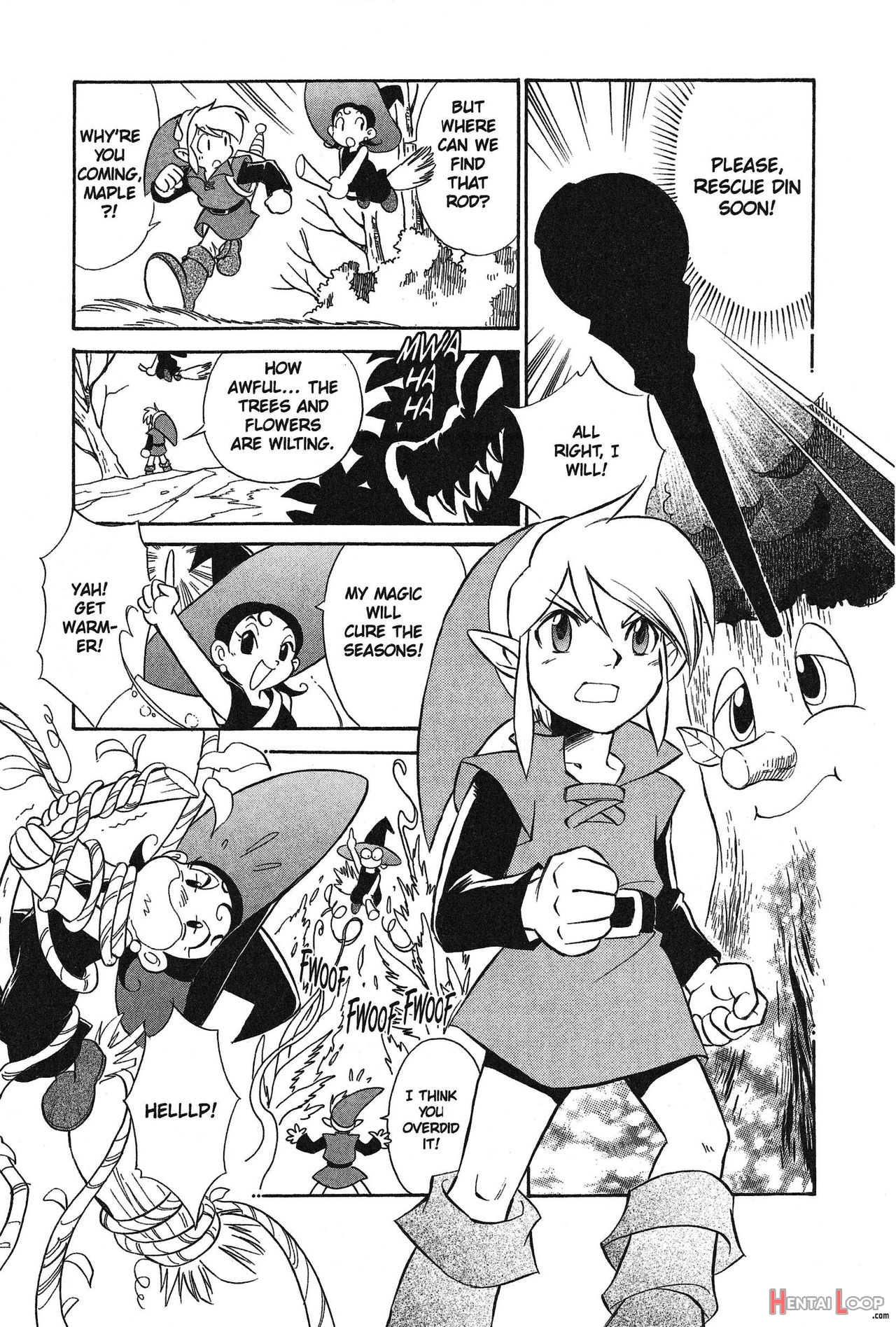 The Legend Of Zelda - Oracle Of Ages Manga page 195