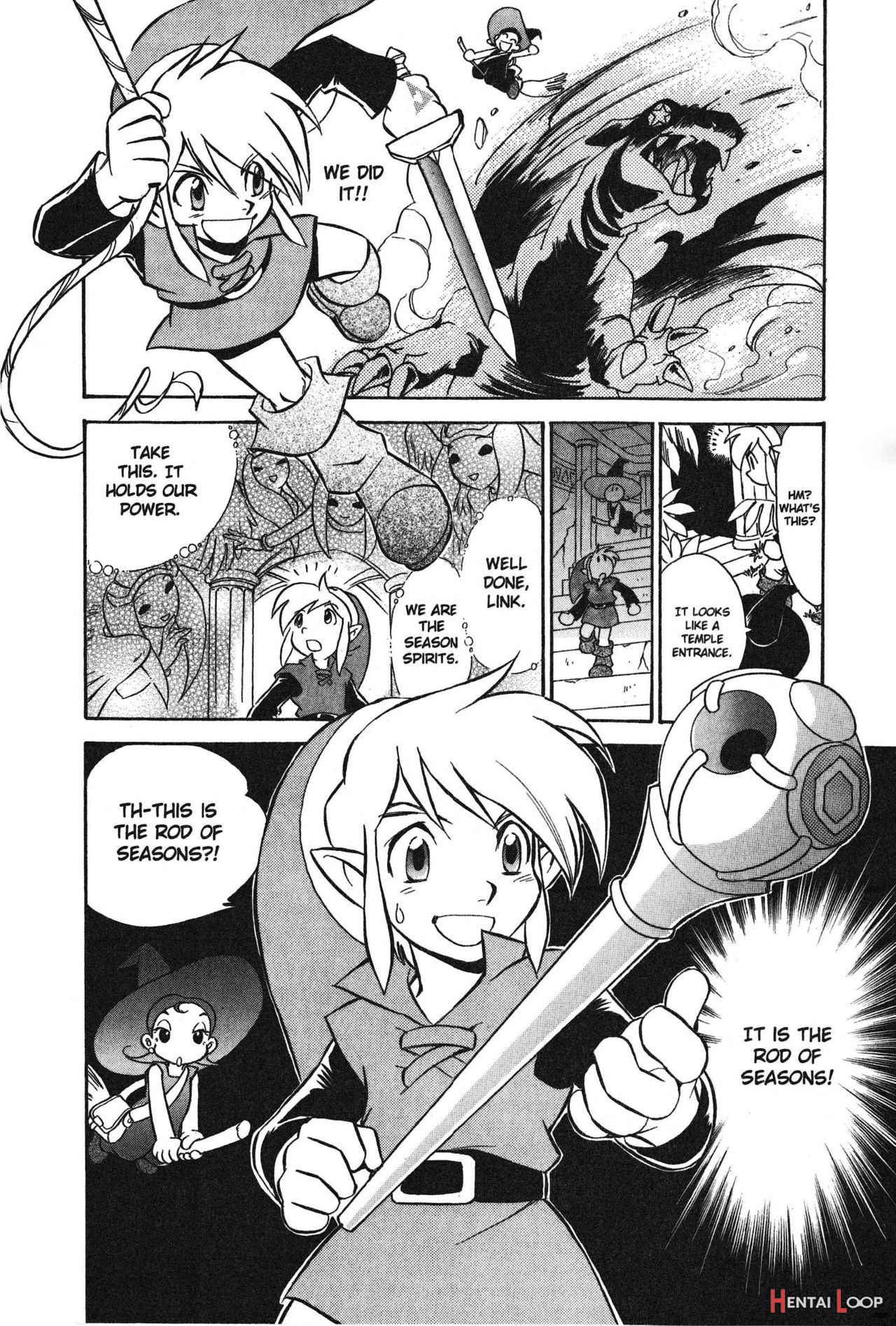 The Legend Of Zelda - Oracle Of Ages Manga page 198