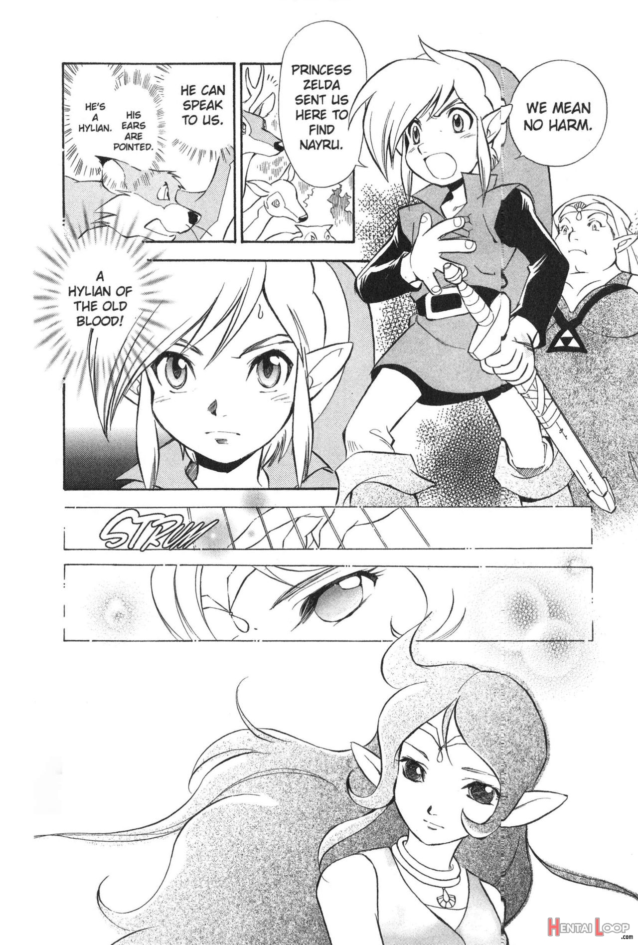 The Legend Of Zelda - Oracle Of Ages Manga page 20