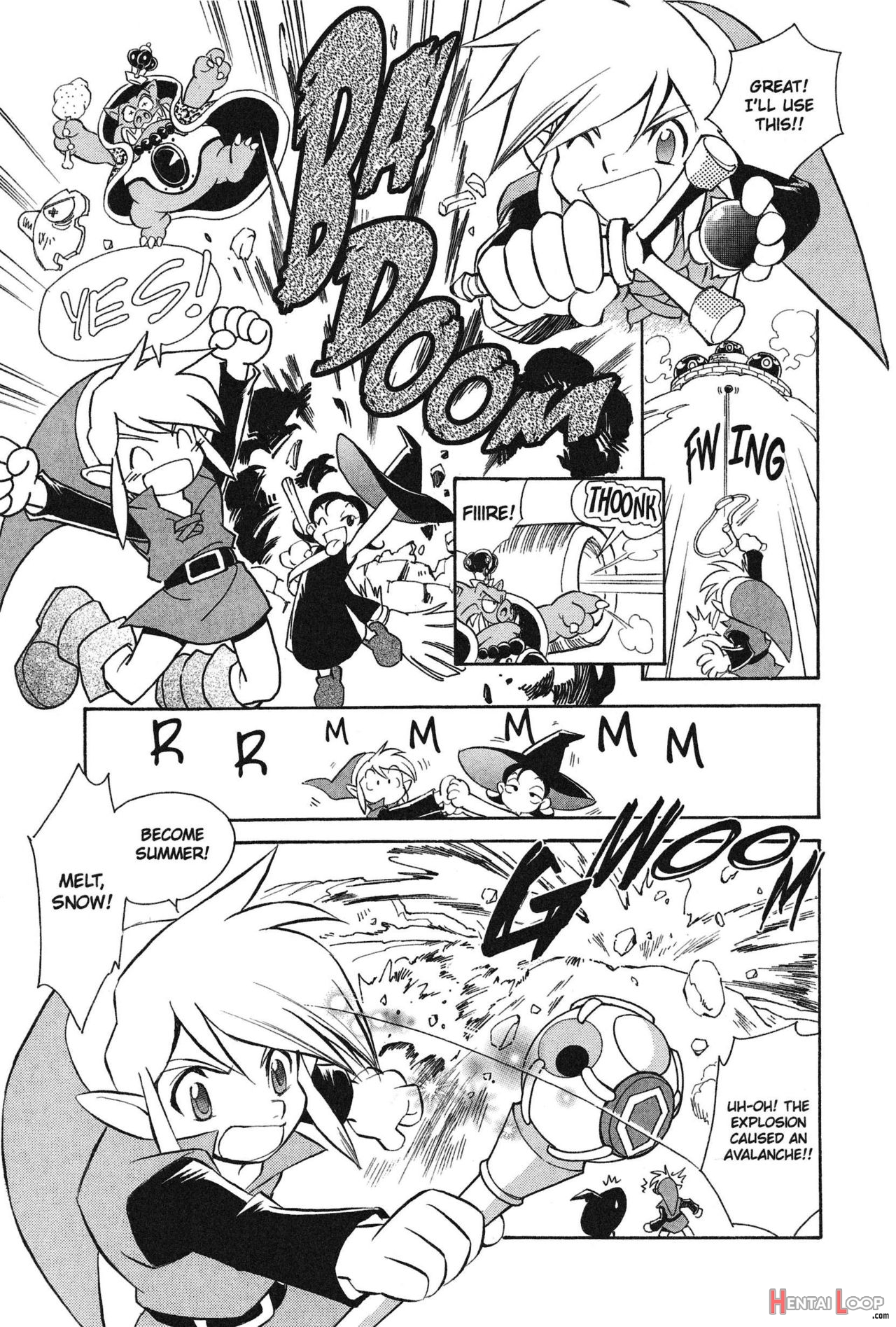 The Legend Of Zelda - Oracle Of Ages Manga page 207