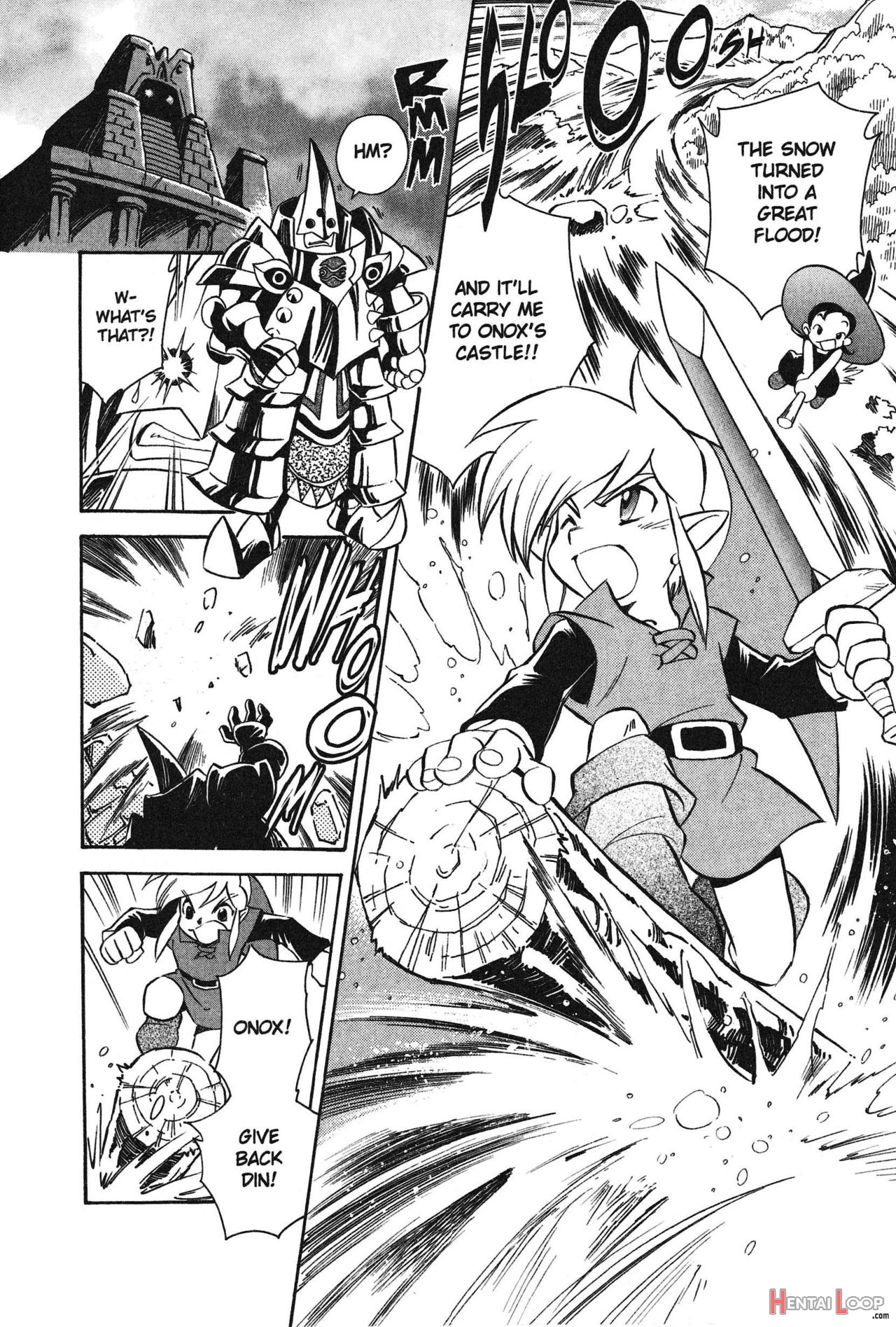 The Legend Of Zelda - Oracle Of Ages Manga page 208