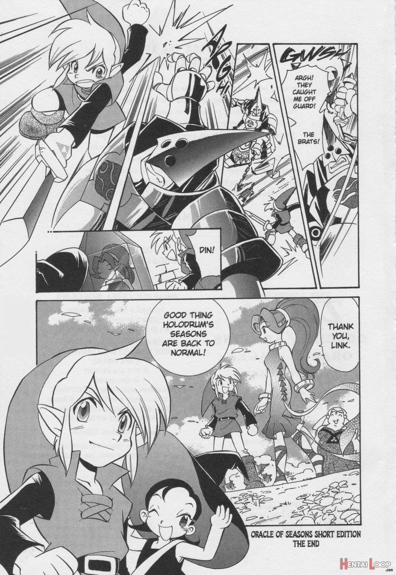 The Legend Of Zelda - Oracle Of Ages Manga page 209