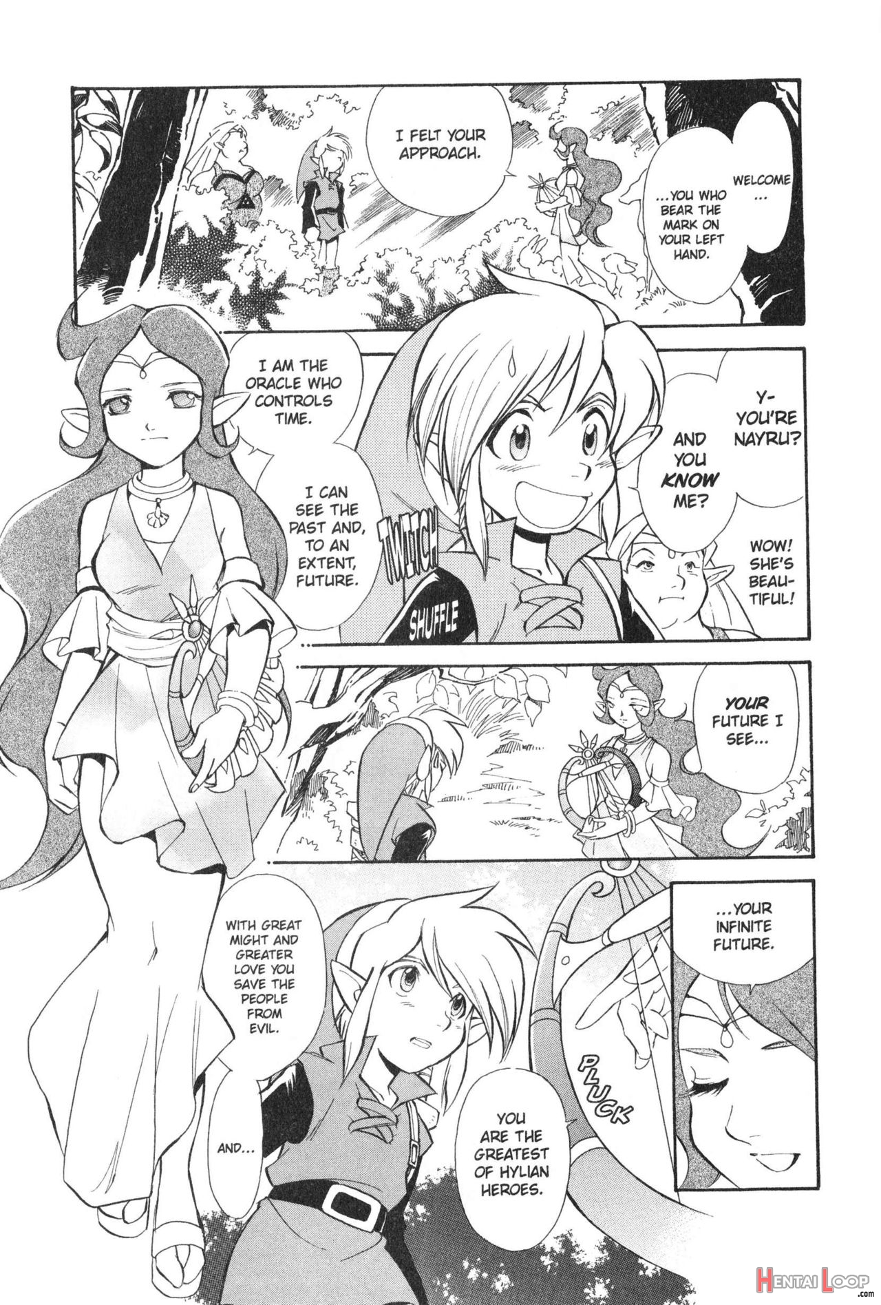 The Legend Of Zelda - Oracle Of Ages Manga page 22