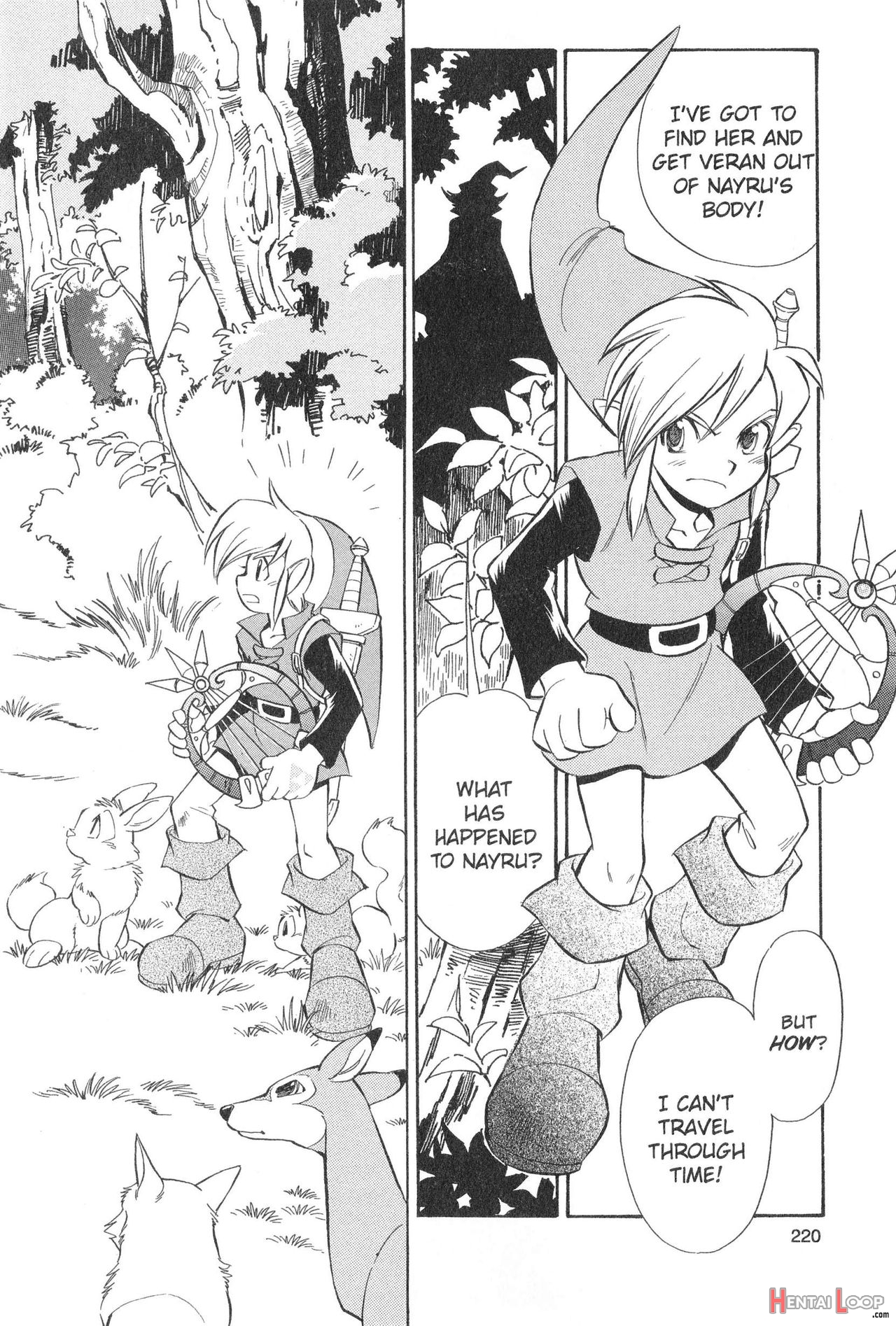 The Legend Of Zelda - Oracle Of Ages Manga page 29