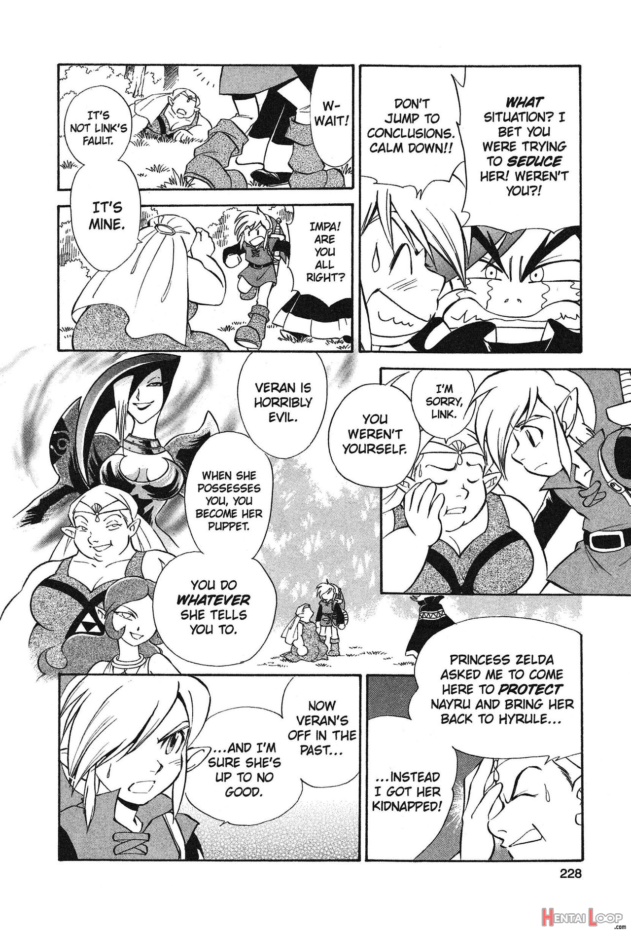 The Legend Of Zelda - Oracle Of Ages Manga page 37