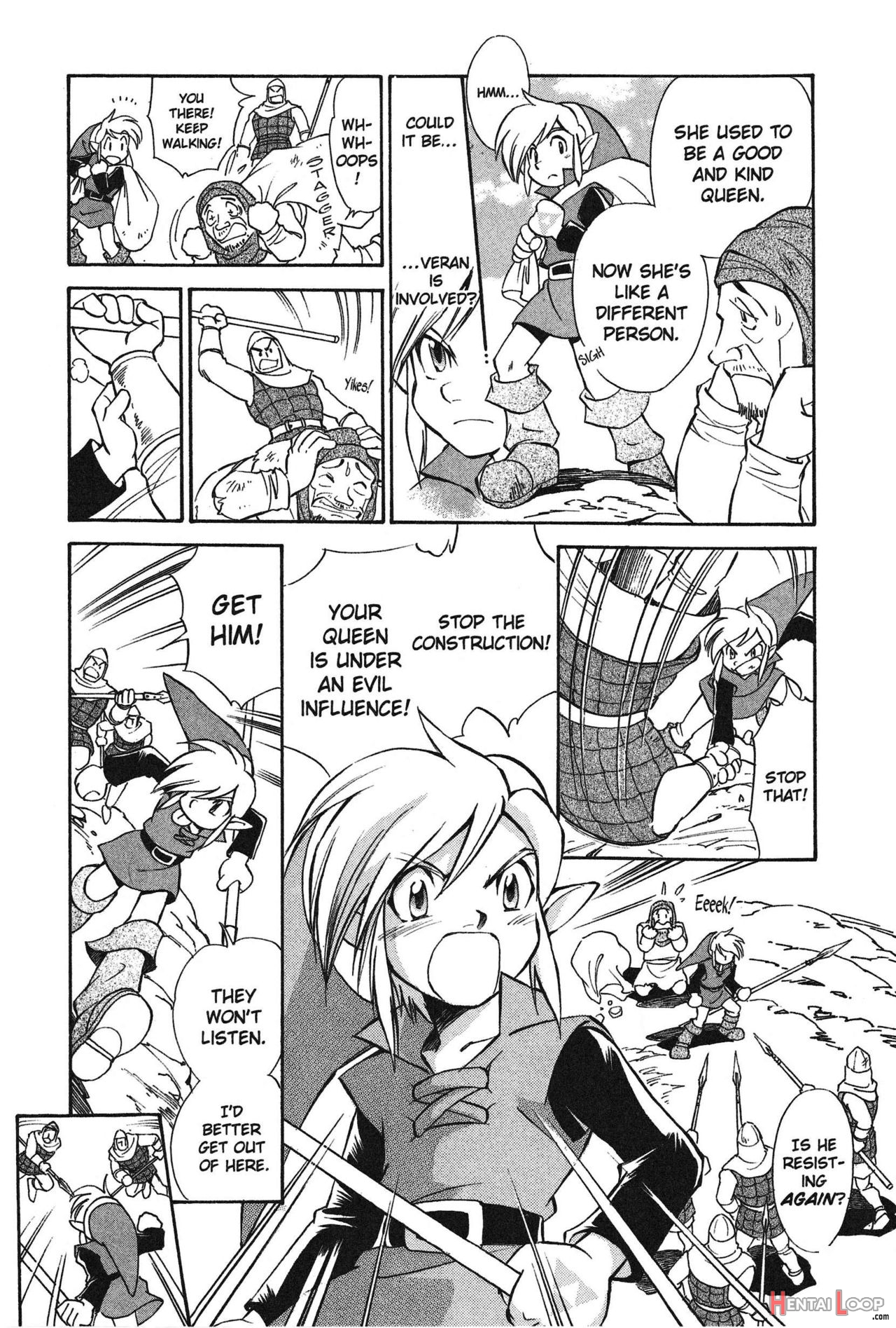 The Legend Of Zelda - Oracle Of Ages Manga page 47