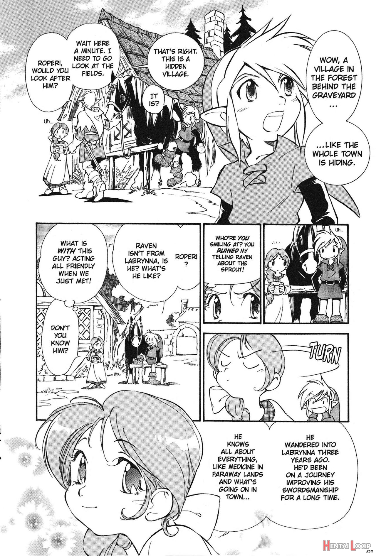 The Legend Of Zelda - Oracle Of Ages Manga page 69