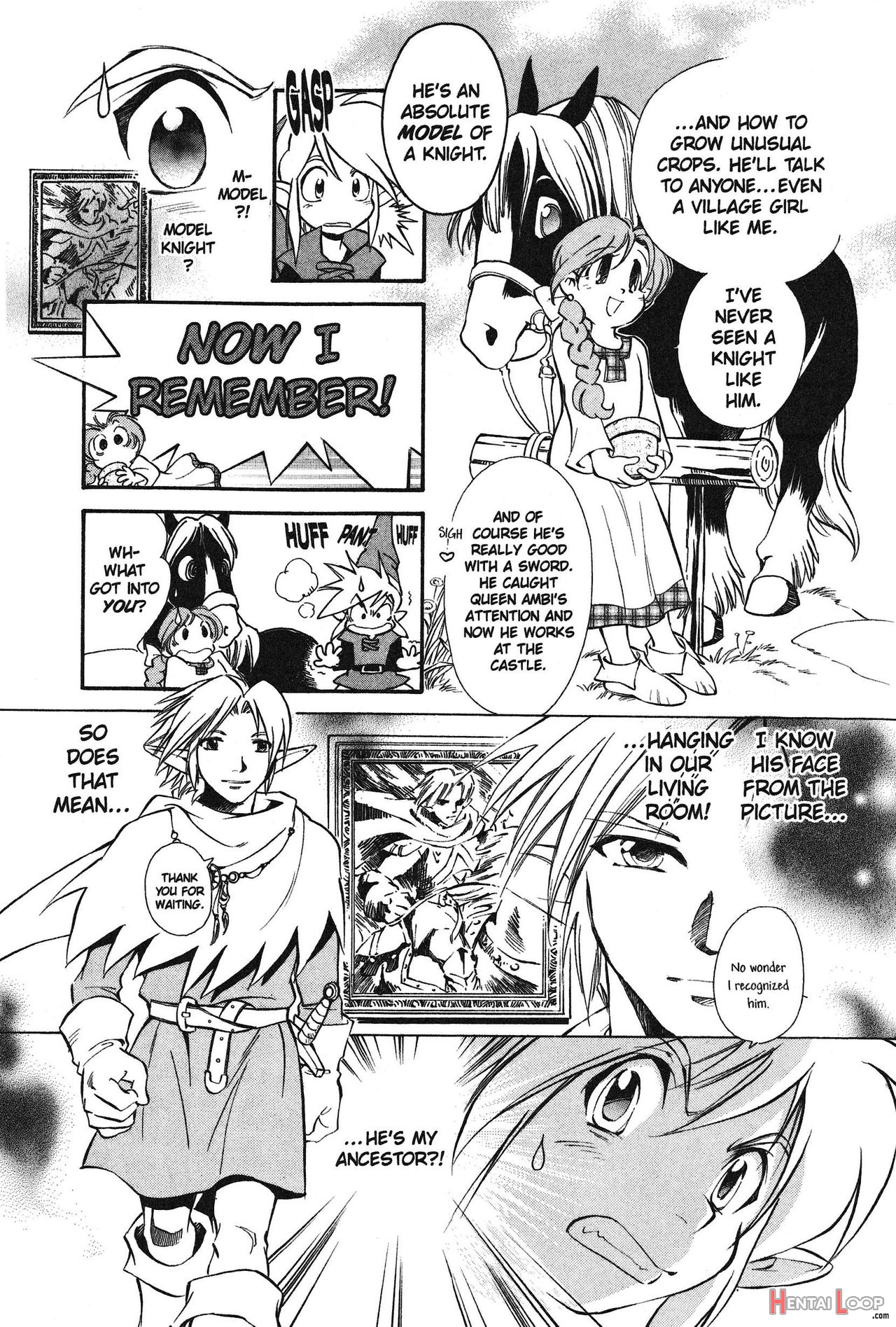 The Legend Of Zelda - Oracle Of Ages Manga page 70