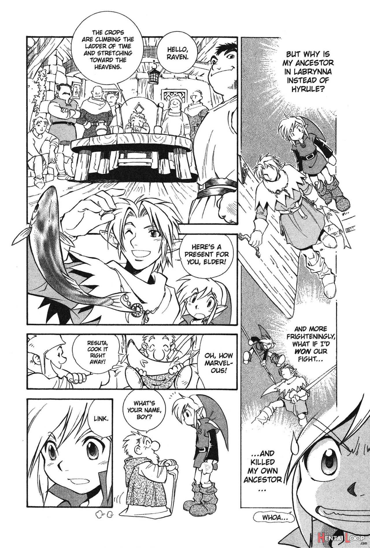 The Legend Of Zelda - Oracle Of Ages Manga page 71