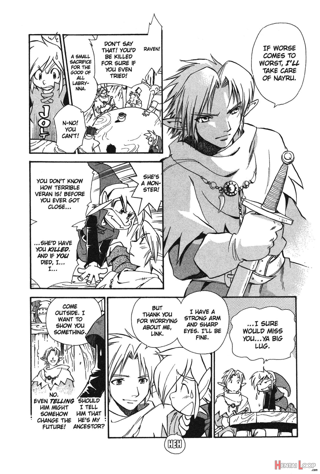 The Legend Of Zelda - Oracle Of Ages Manga page 74