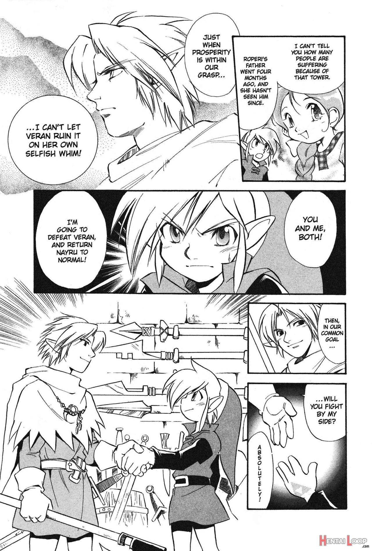 The Legend Of Zelda - Oracle Of Ages Manga page 80