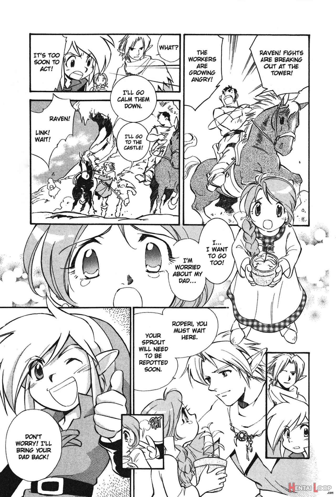 The Legend Of Zelda - Oracle Of Ages Manga page 86