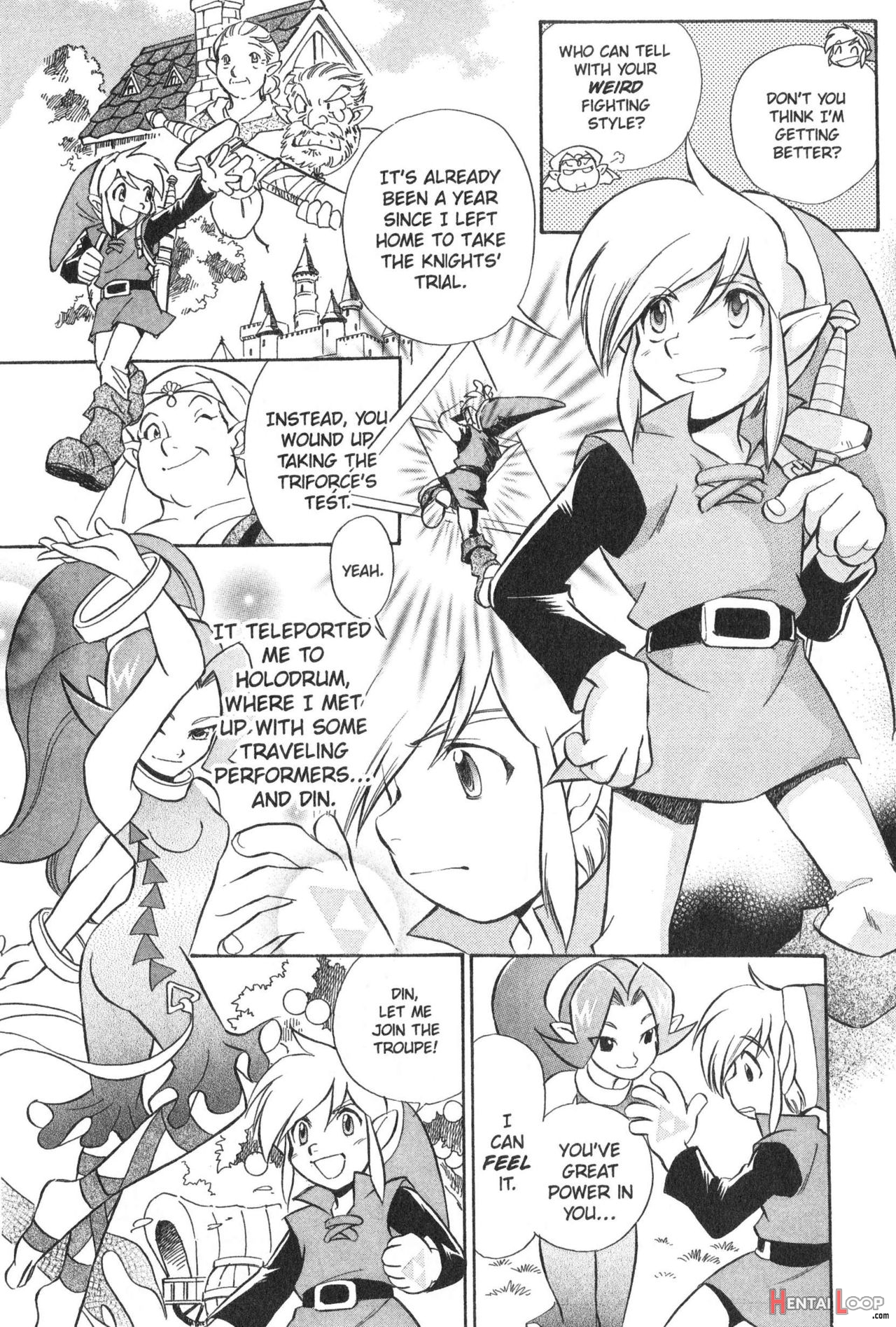The Legend Of Zelda - Oracle Of Ages Manga page 9