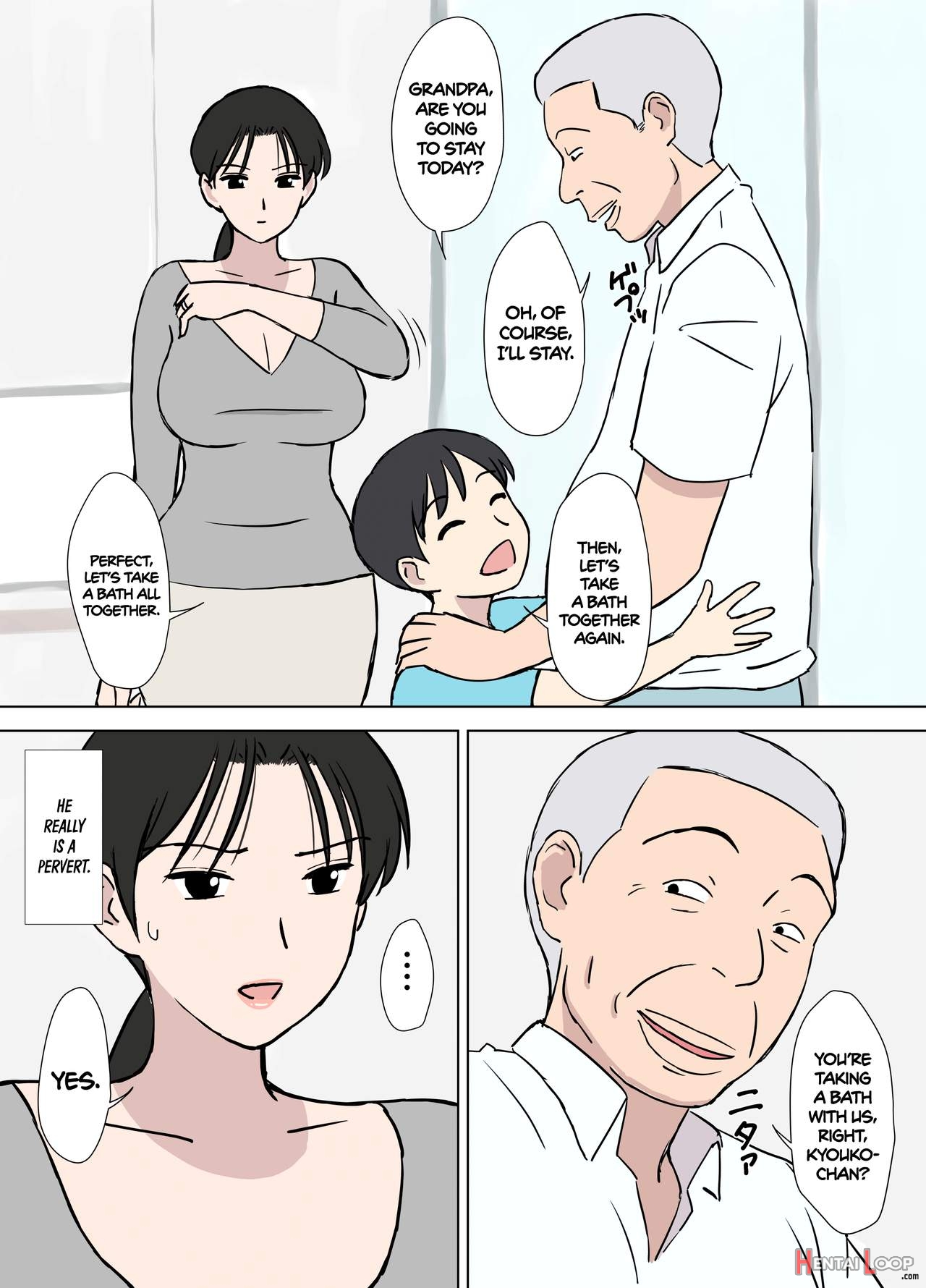 The Perverted Old Man And Kyouko-san page 14