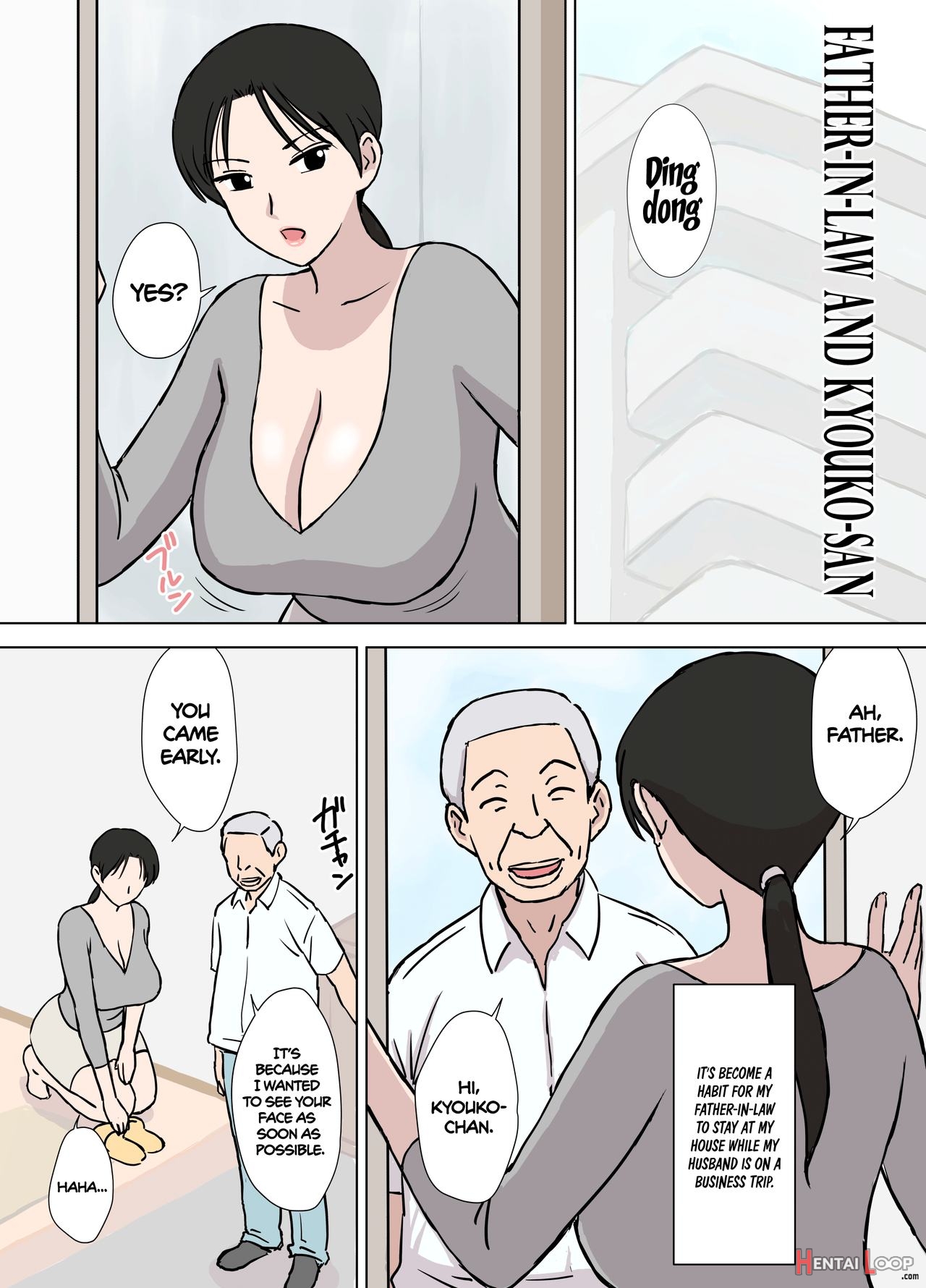 The Perverted Old Man And Kyouko-san page 2