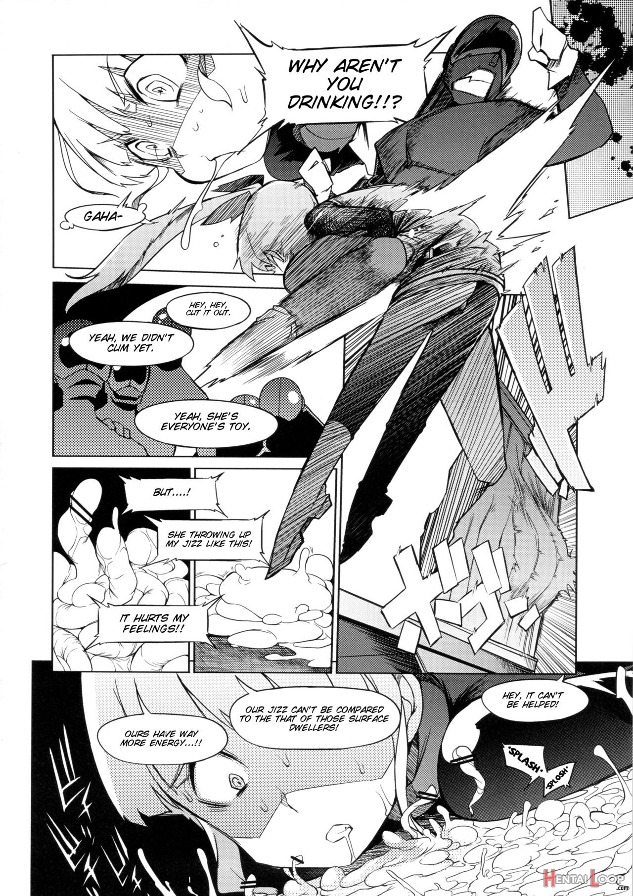 The Pink - Tokusatsu Heroine Tsukamaeta!!! Part A page 12