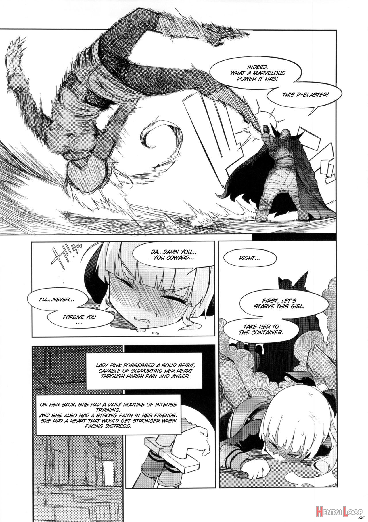 The Pink - Tokusatsu Heroine Tsukamaeta!!! Part A page 7