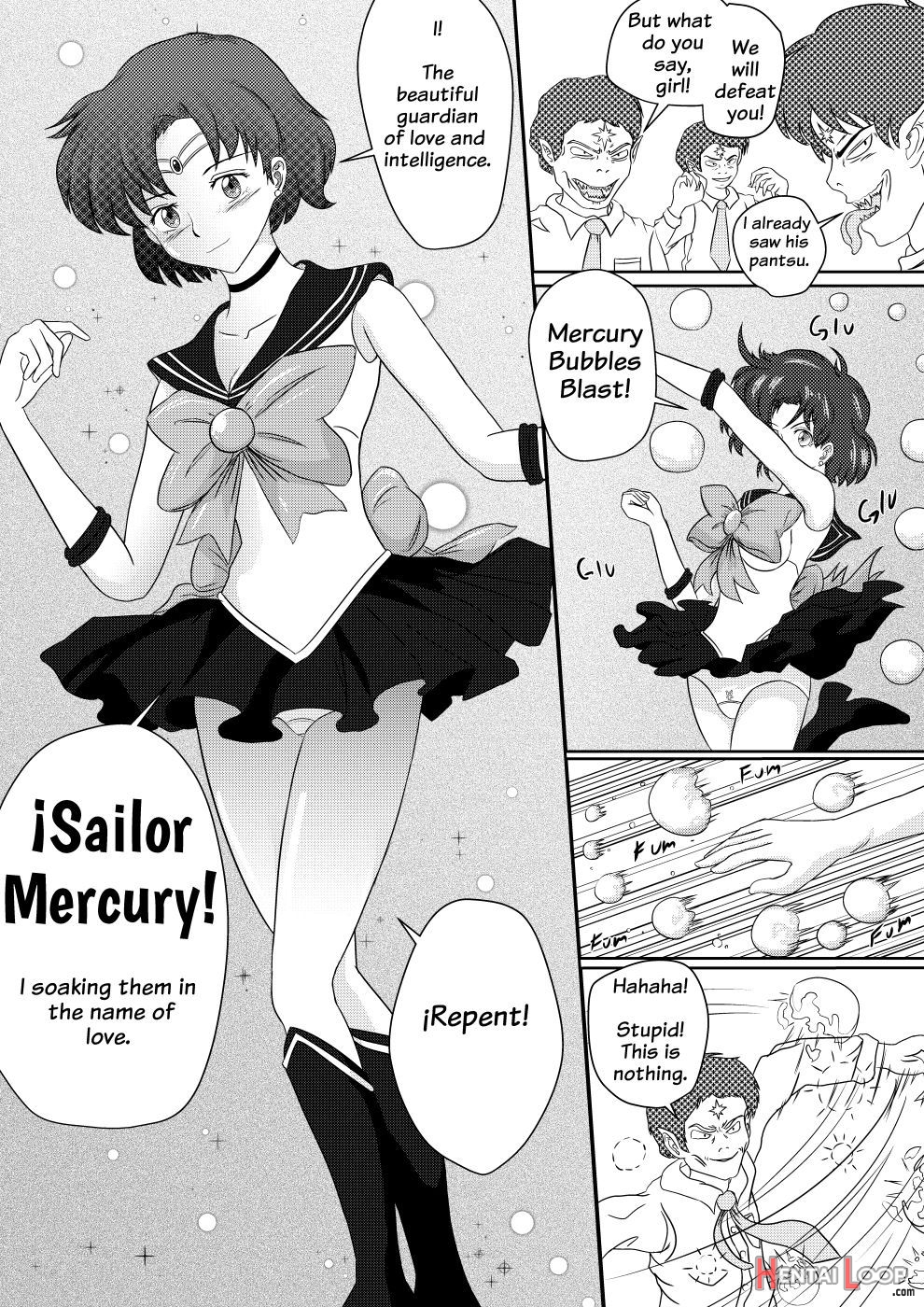 The Special Attack Of Sailor Mercury 02 page 3