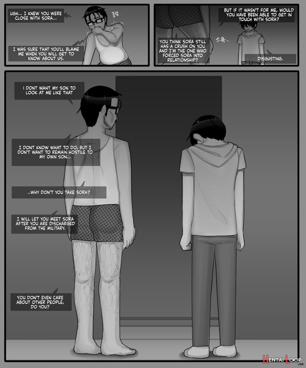 The Story Of A Childhood Friend Becoming Father's Lover 1 page 18